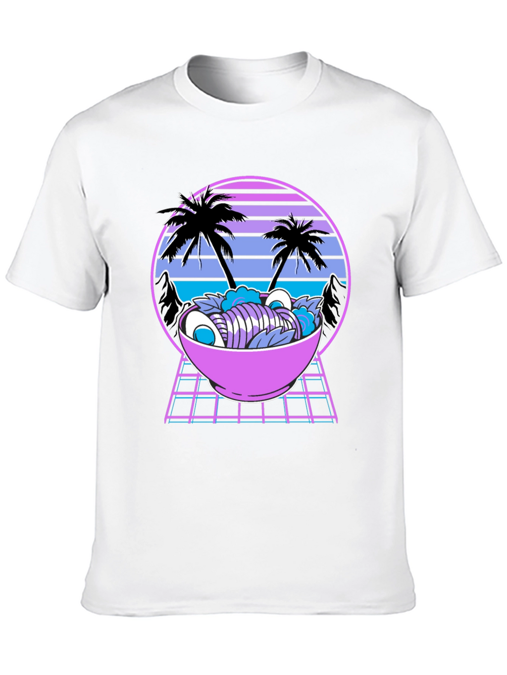 Retro Ramen T-Shirt - Vaporwave Style