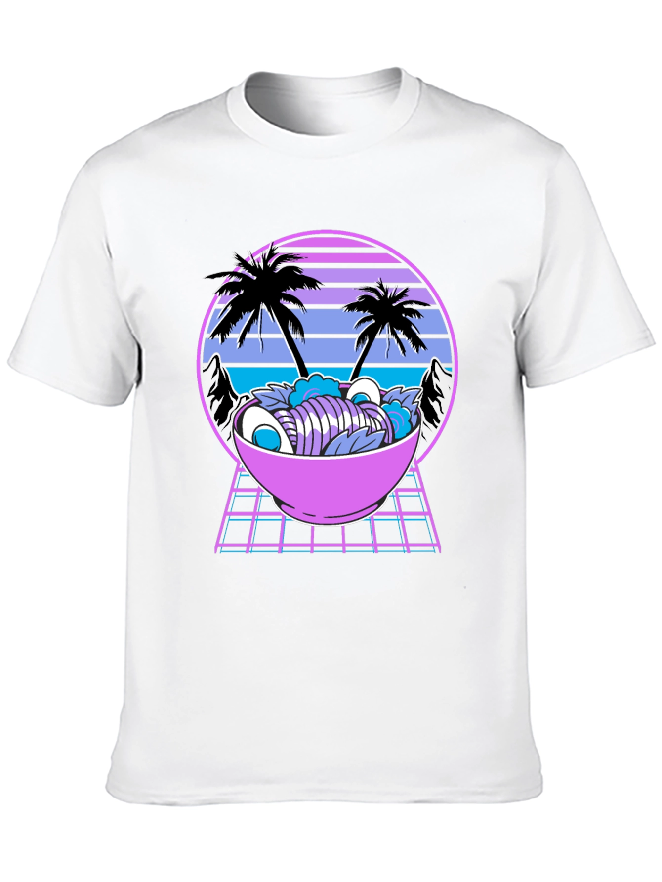 Retro Ramen T-Shirt - Vaporwave Style