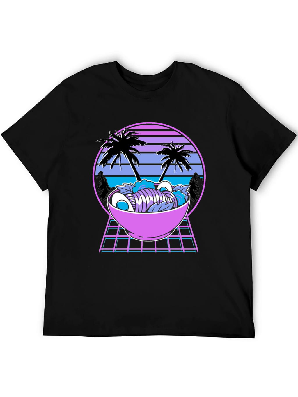 Retro Ramen T-Shirt - Vaporwave Style