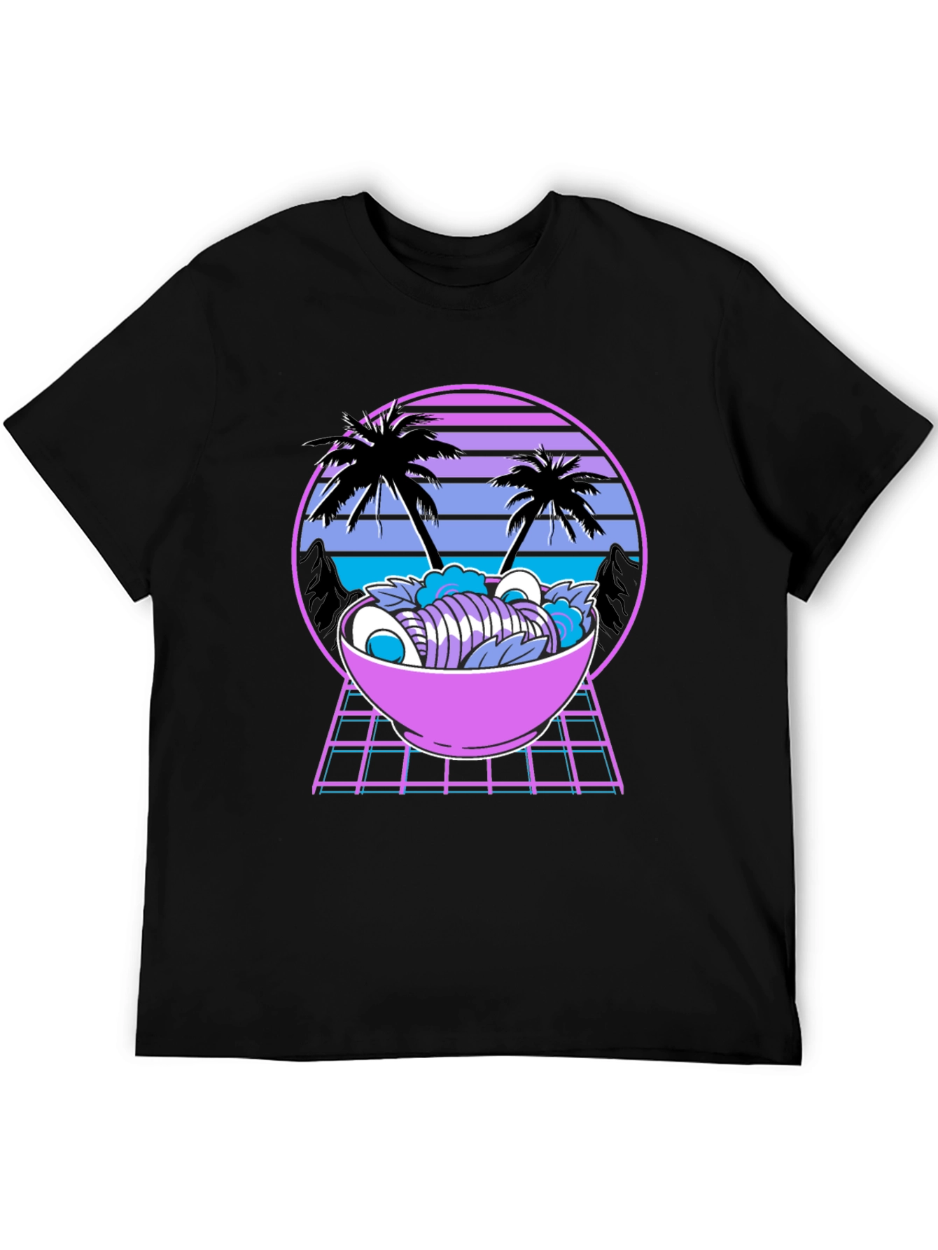 Retro Ramen T-Shirt - Vaporwave Style