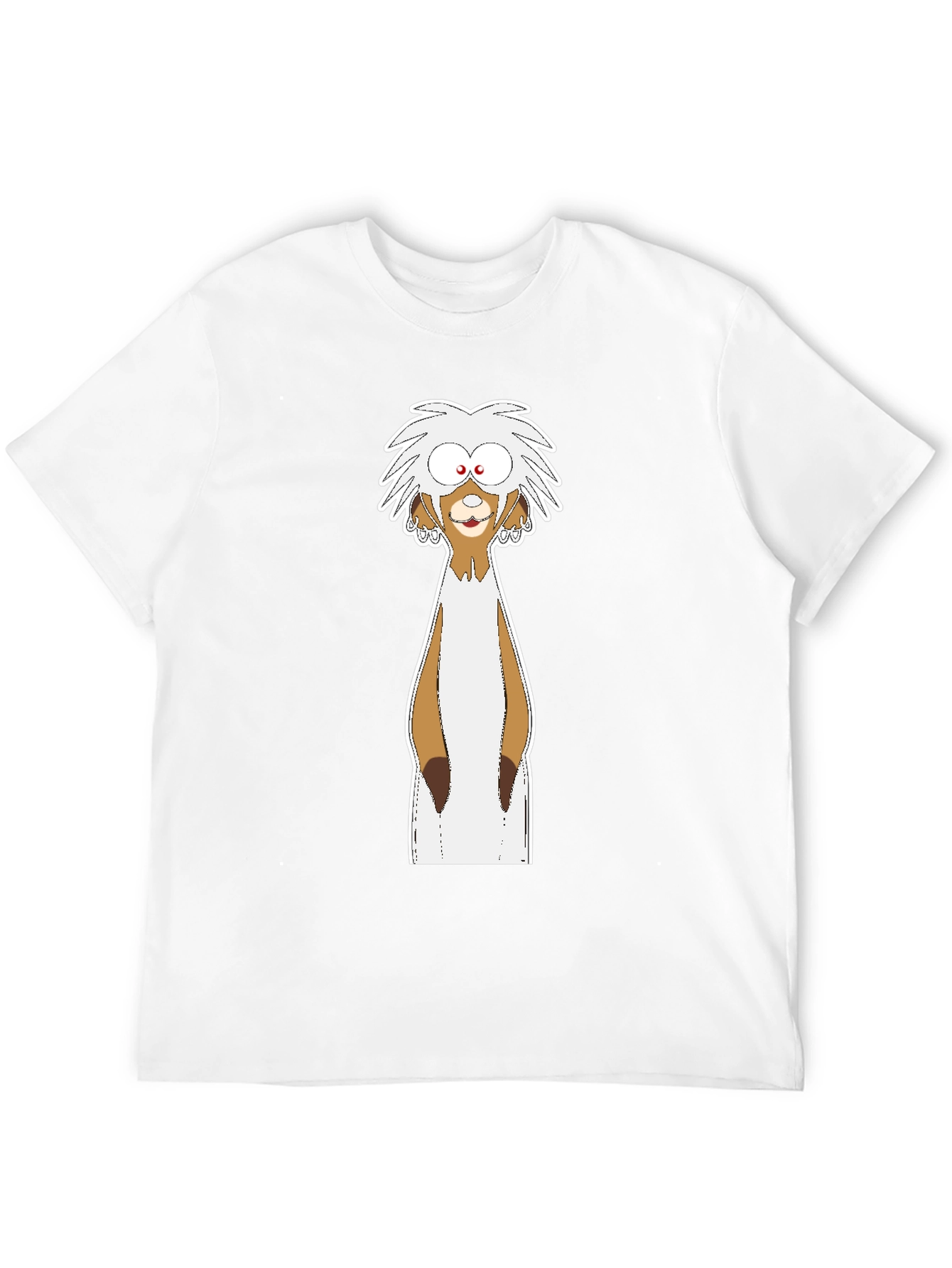 Cartoon Meerkat Graphic T-Shirt