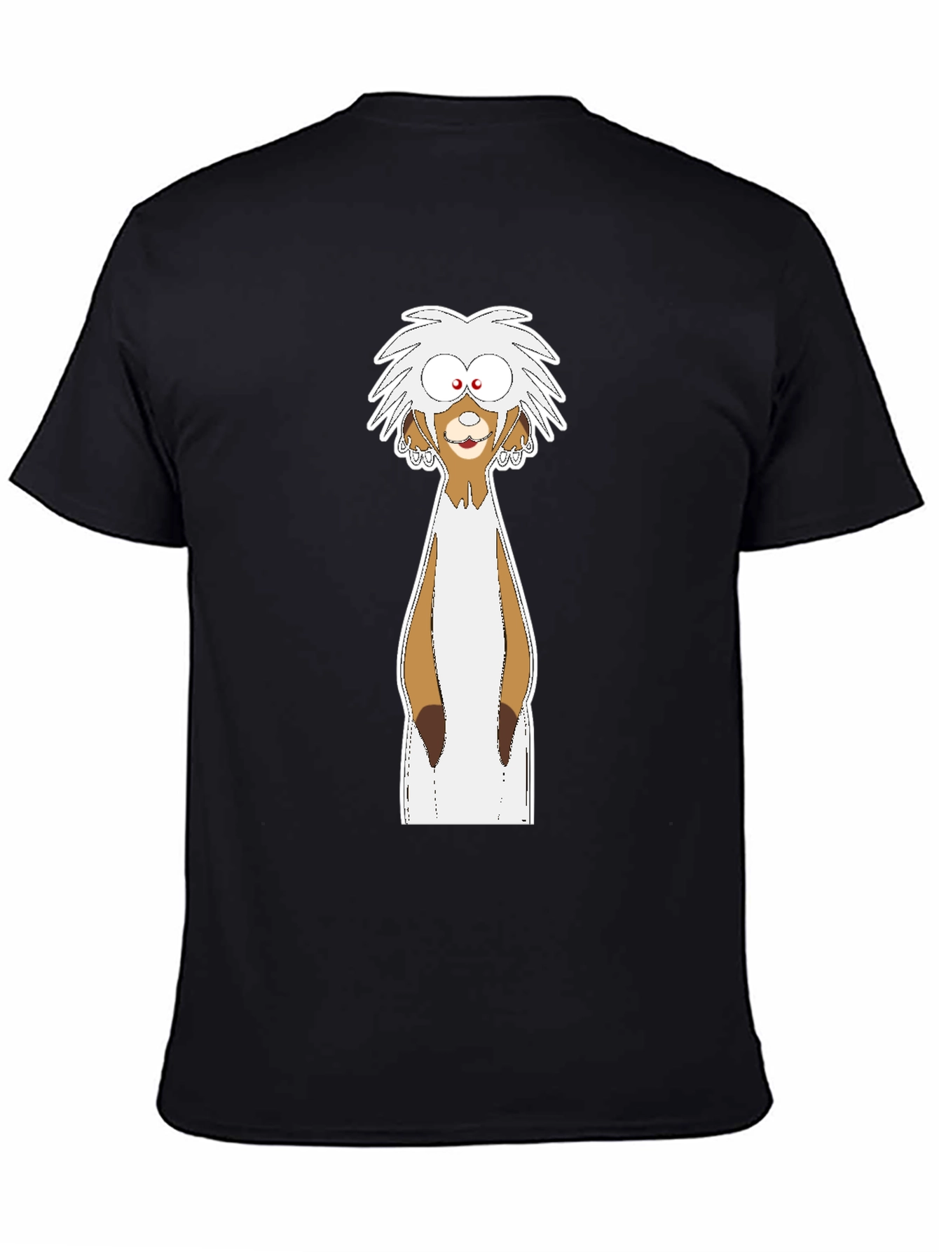 Cartoon Meerkat Graphic T-Shirt