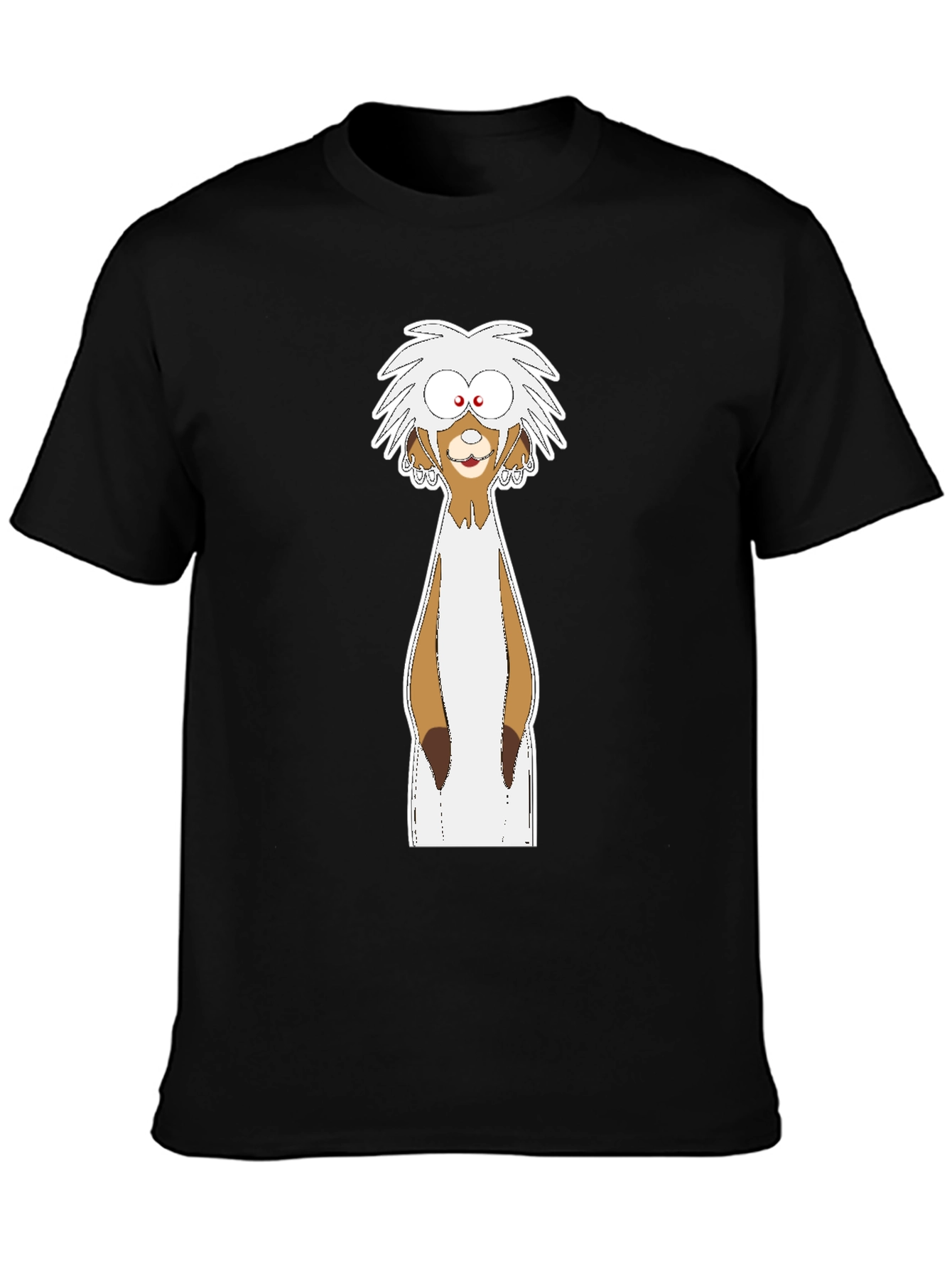 Cartoon Meerkat Graphic T-Shirt