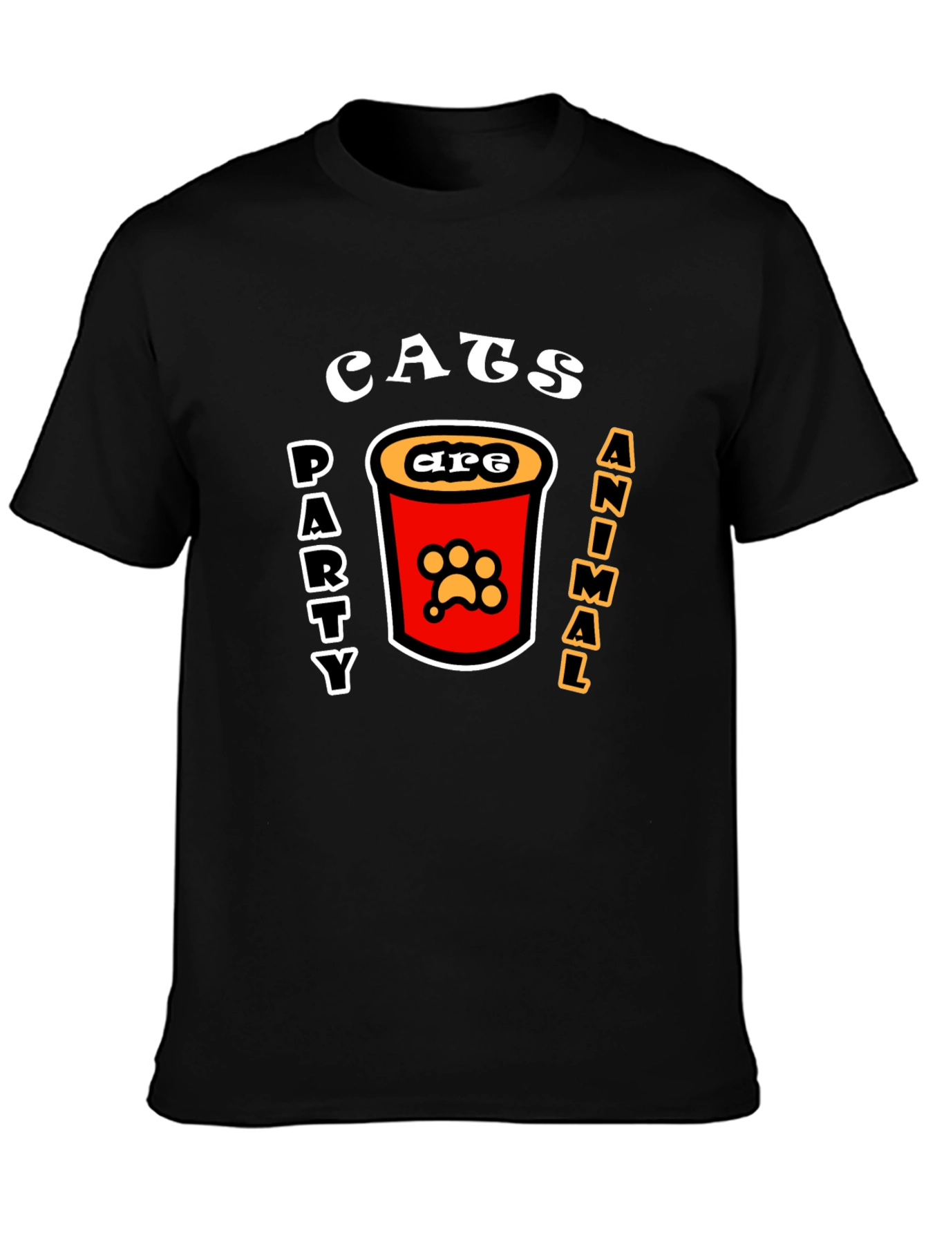 Cats Party Animal T-Shirt - Fun Graphic Tee