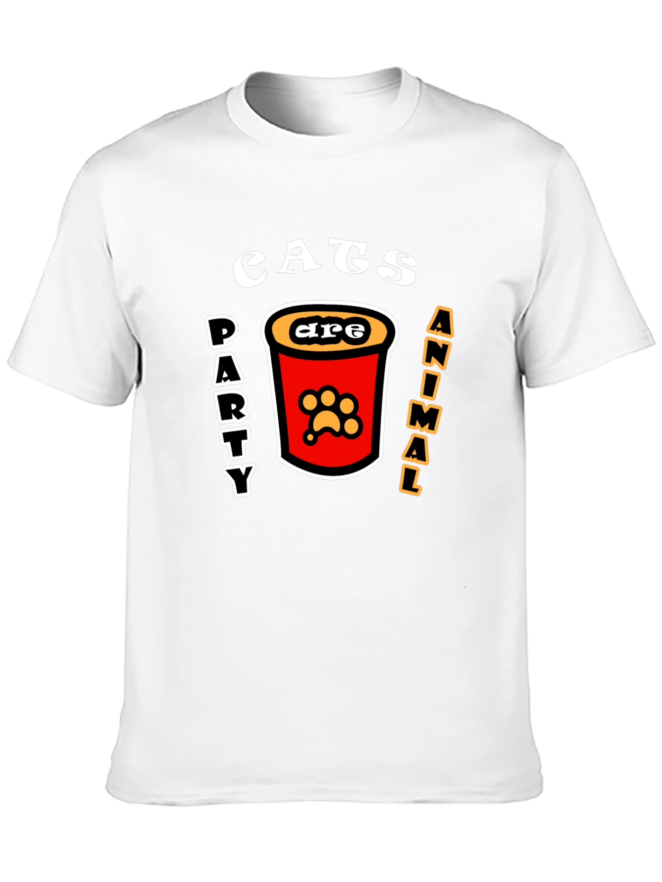 Cats Party Animal T-Shirt - Fun Graphic Tee