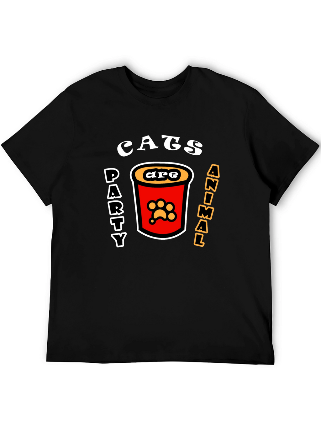 Cats Party Animal T-Shirt - Fun Graphic Tee