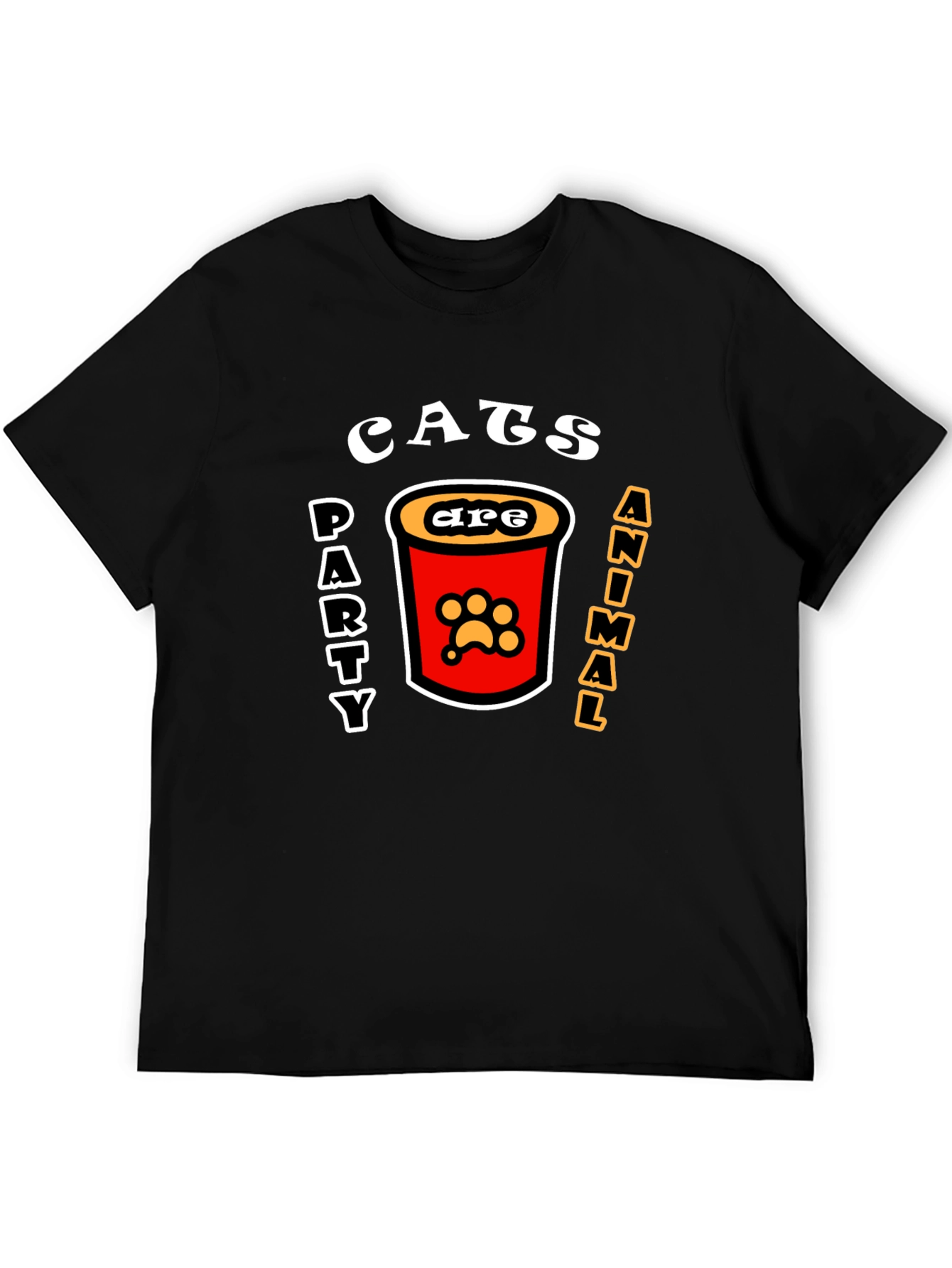 Cats Party Animal T-Shirt - Fun Graphic Tee