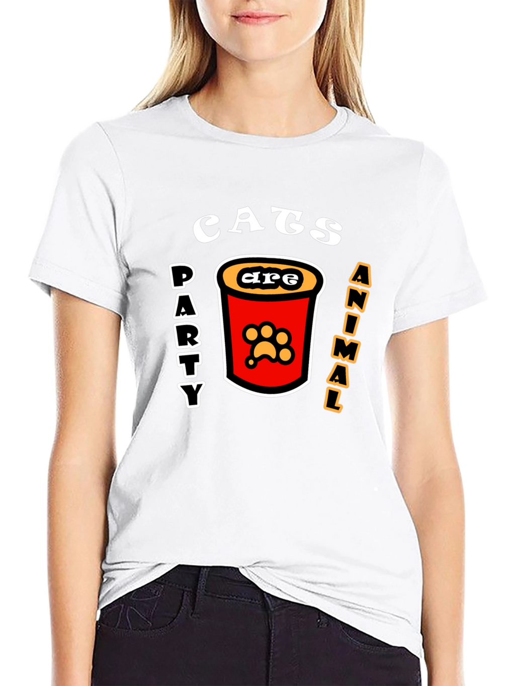 Cats Party Animal T-Shirt - Fun Graphic Tee