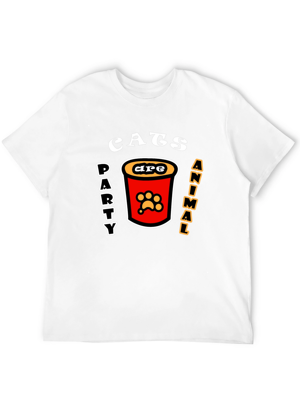 Cats Party Animal T-Shirt - Fun Graphic Tee