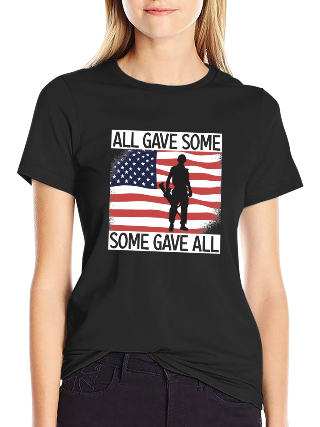 All Gave Some Patriotic Graphic Tee