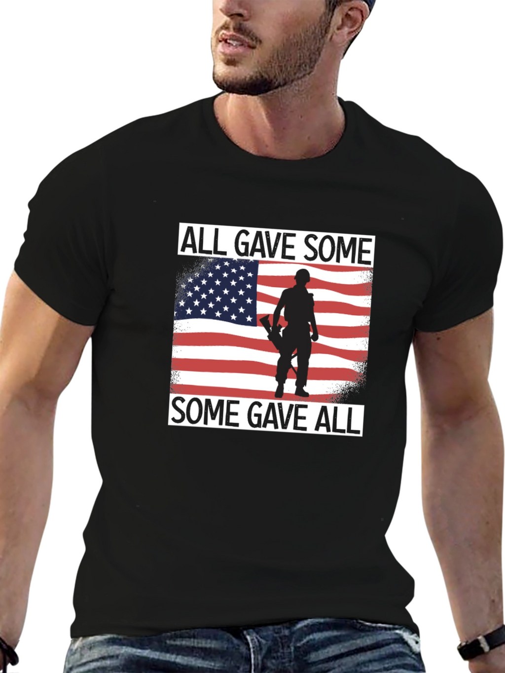 All Gave Some Patriotic Graphic Tee