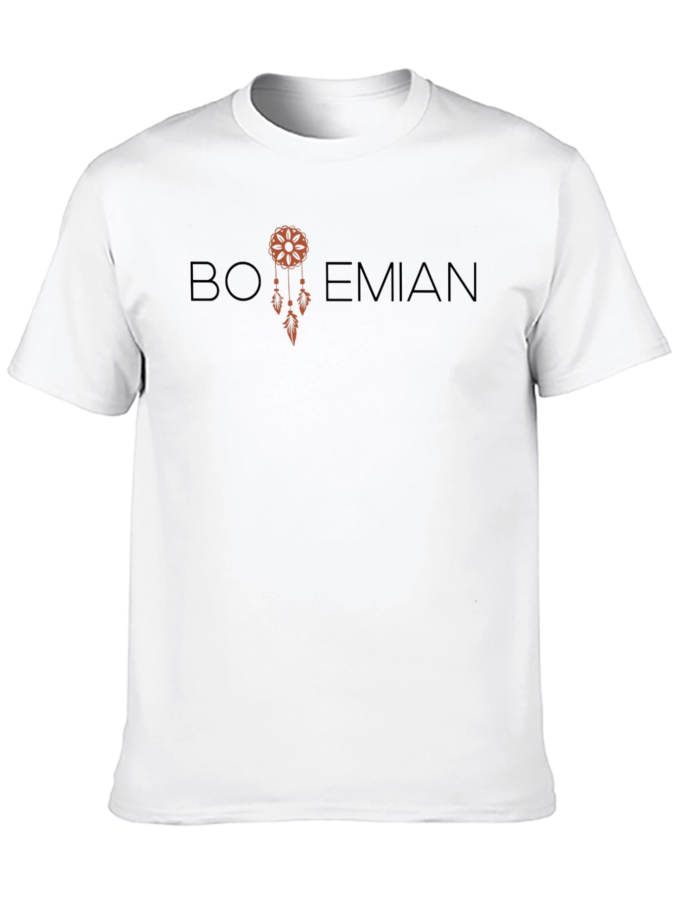 Bohemian Dreamcatcher Graphic Tee - Stylish Comfort