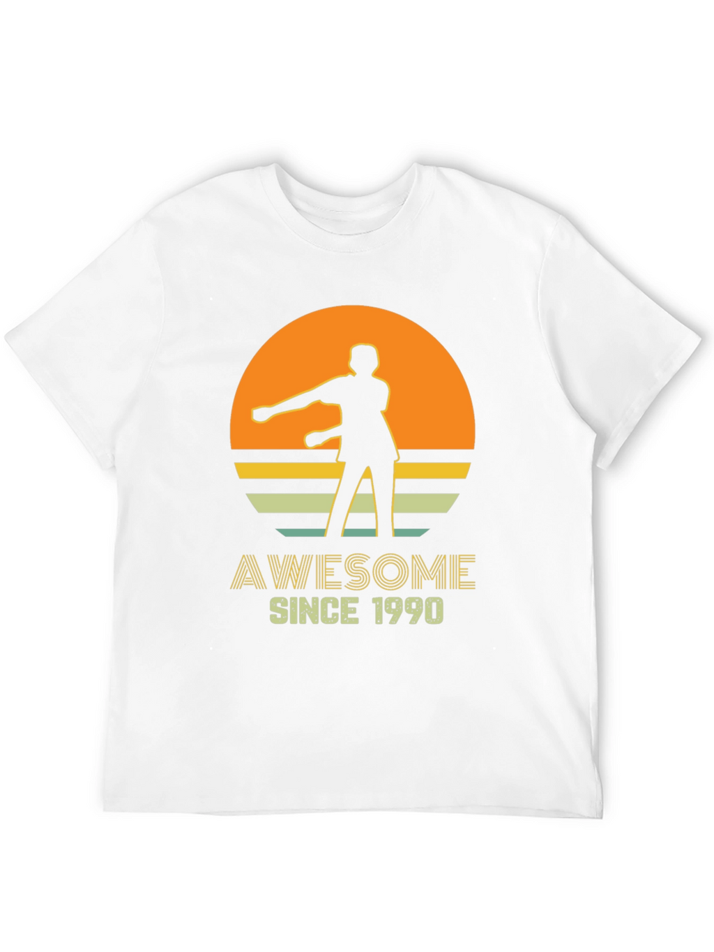 Awesome Since 1990 Retro Graphic T-Shirt
