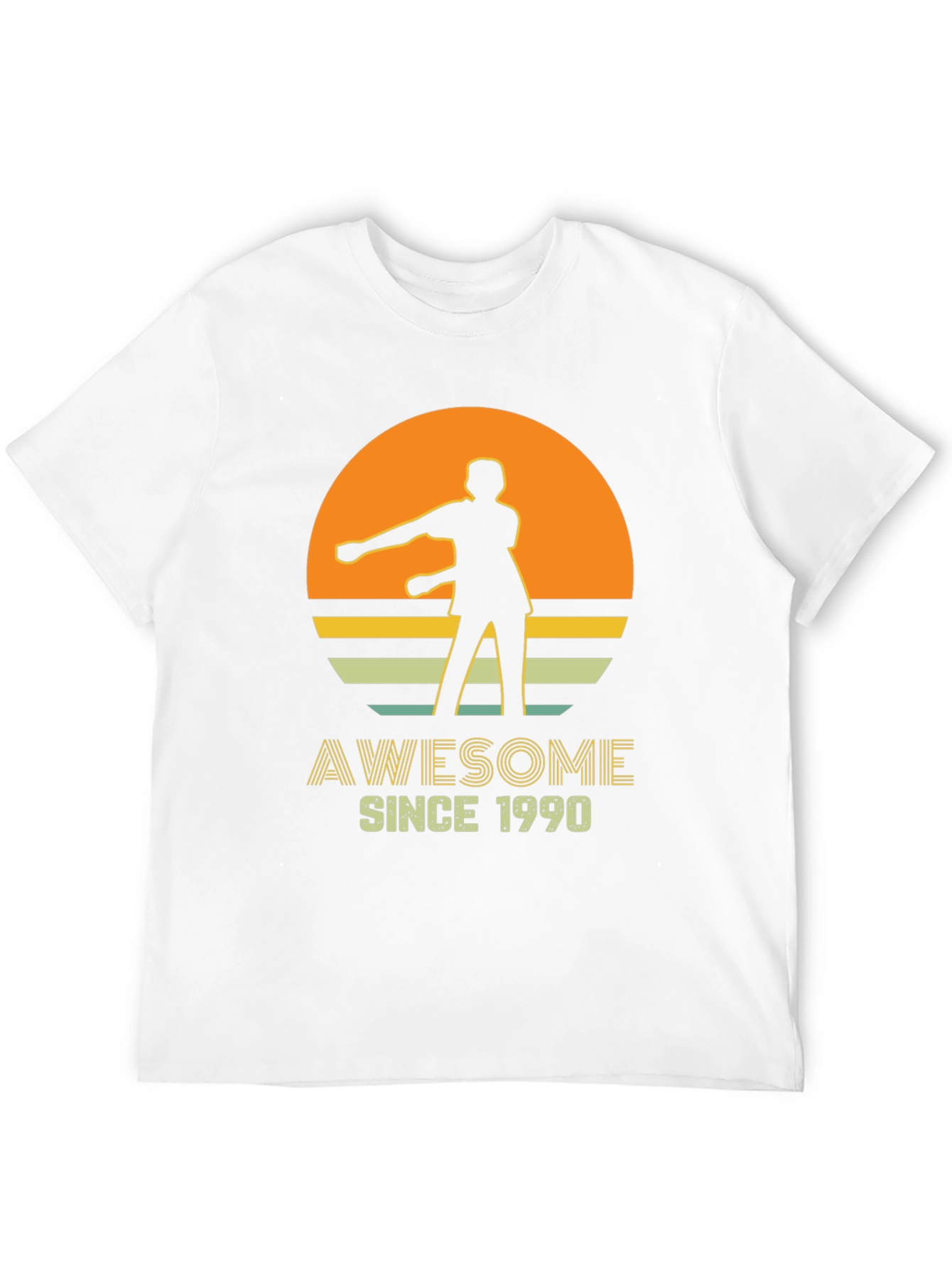 Awesome Since 1990 Retro Graphic T-Shirt