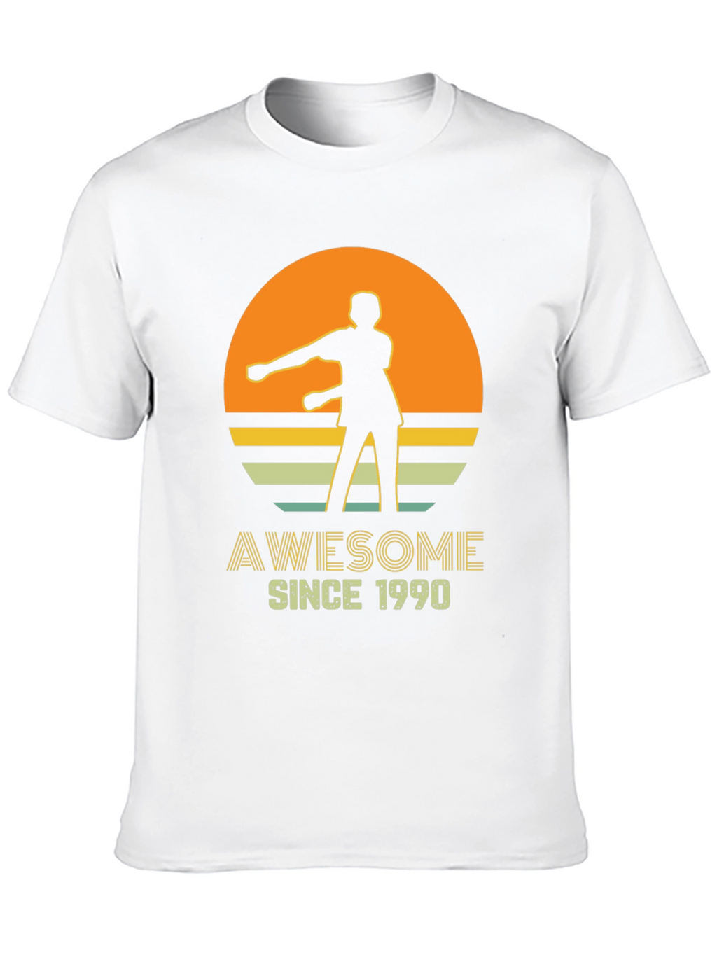 Awesome Since 1990 Retro Graphic T-Shirt