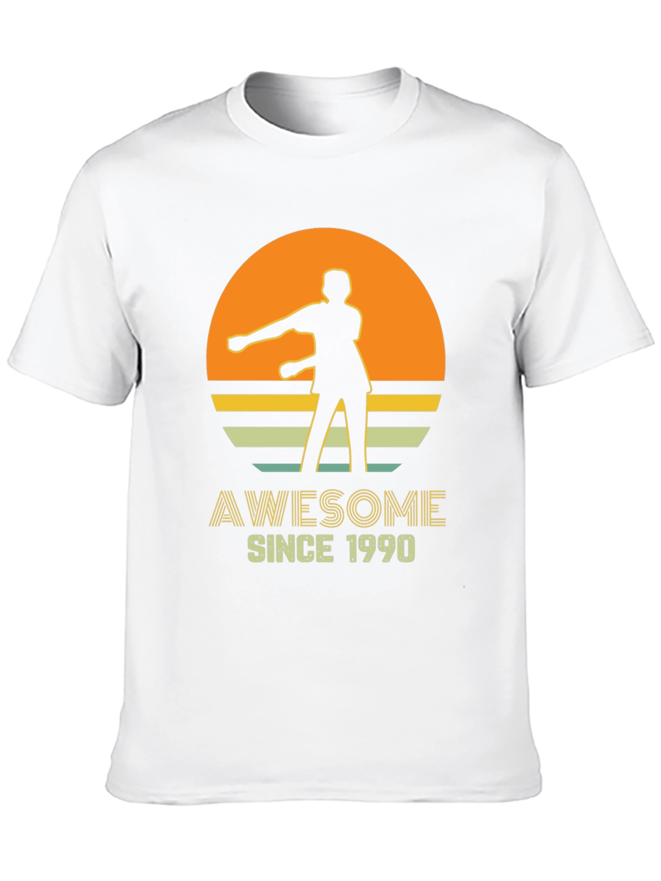 Awesome Since 1990 Retro Graphic T-Shirt