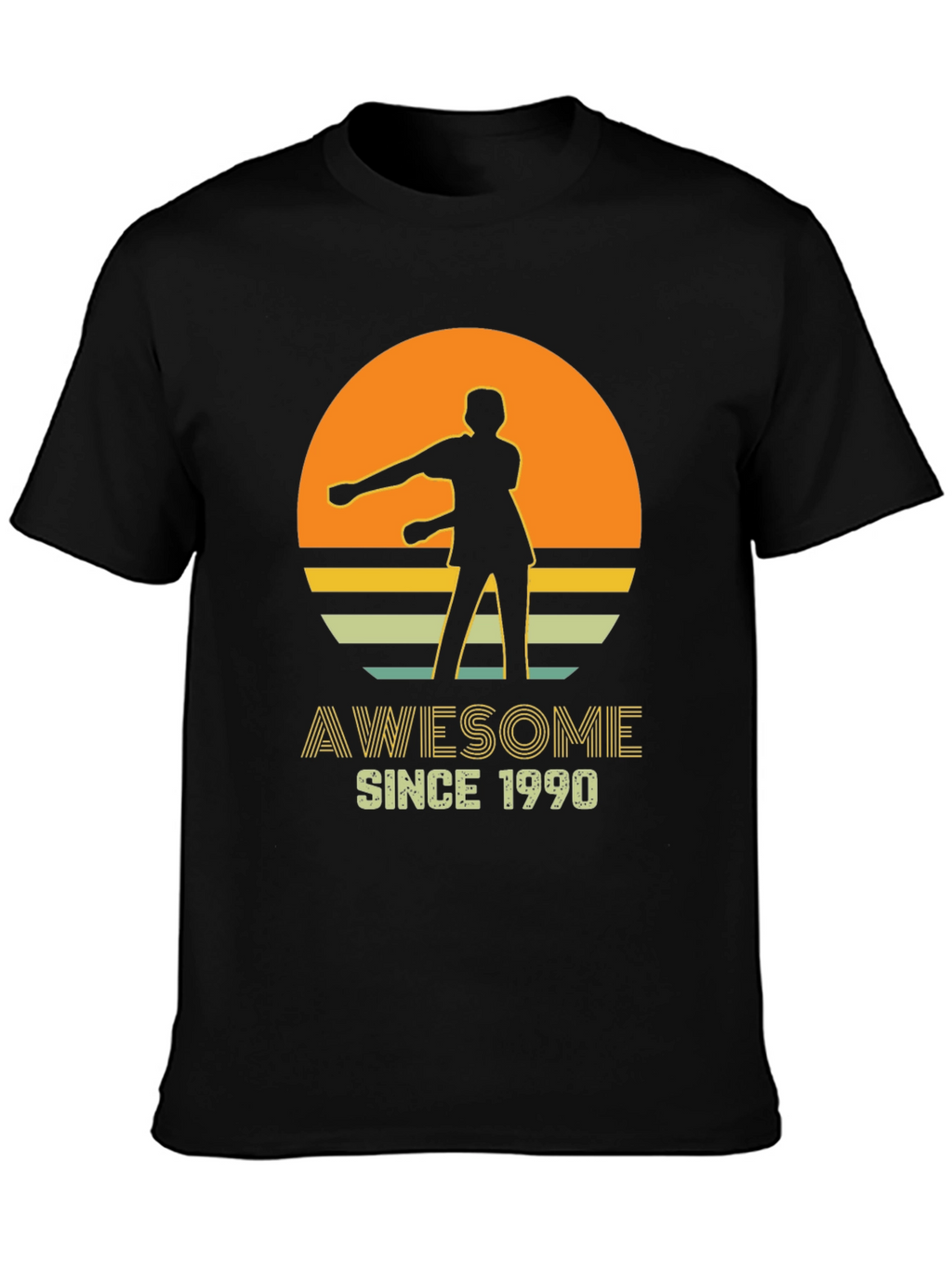 Awesome Since 1990 Retro Graphic T-Shirt