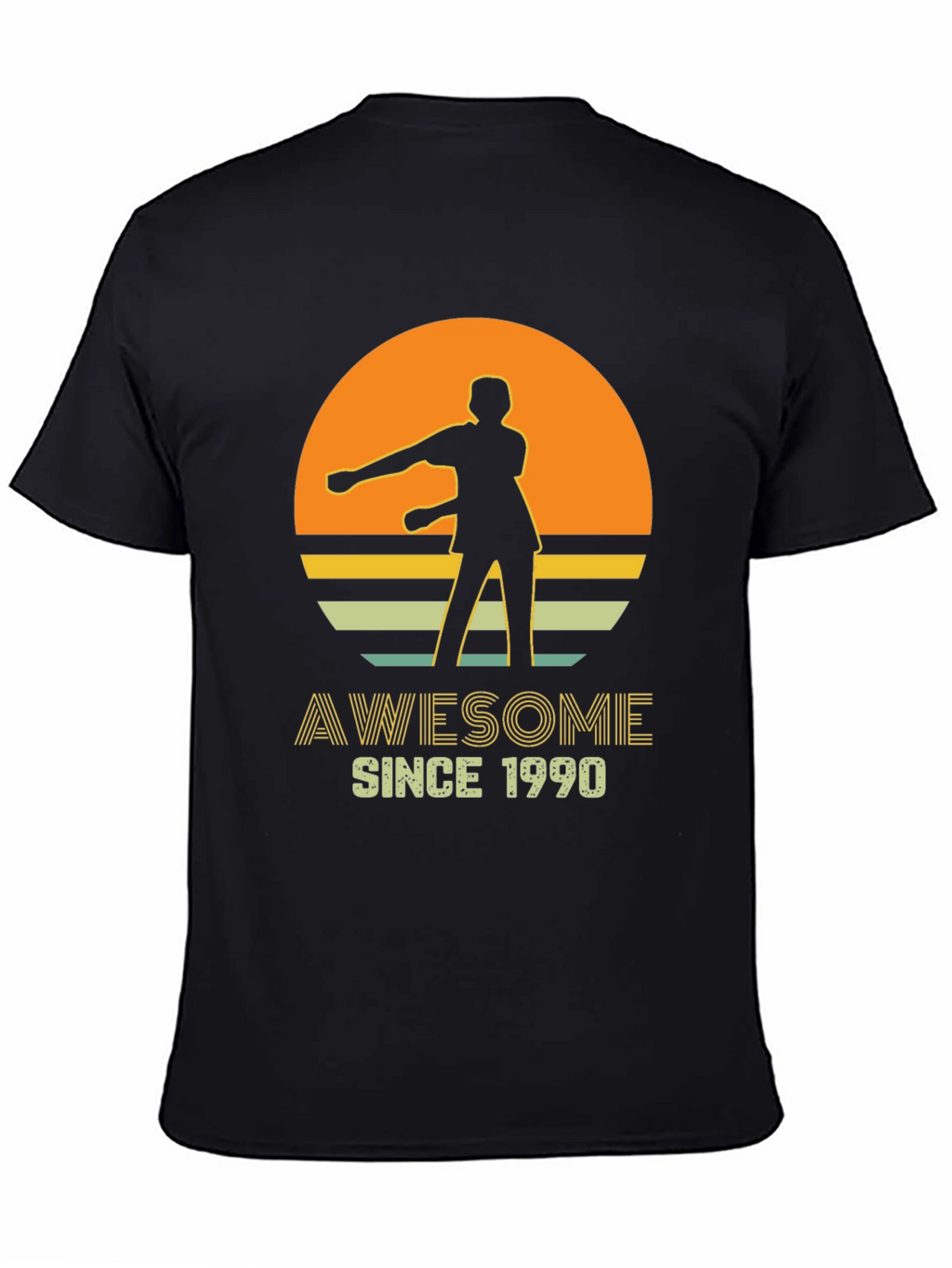 Awesome Since 1990 Retro Graphic T-Shirt