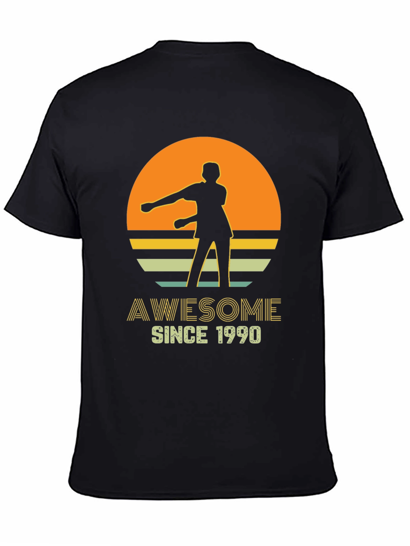 Awesome Since 1990 Retro Graphic T-Shirt