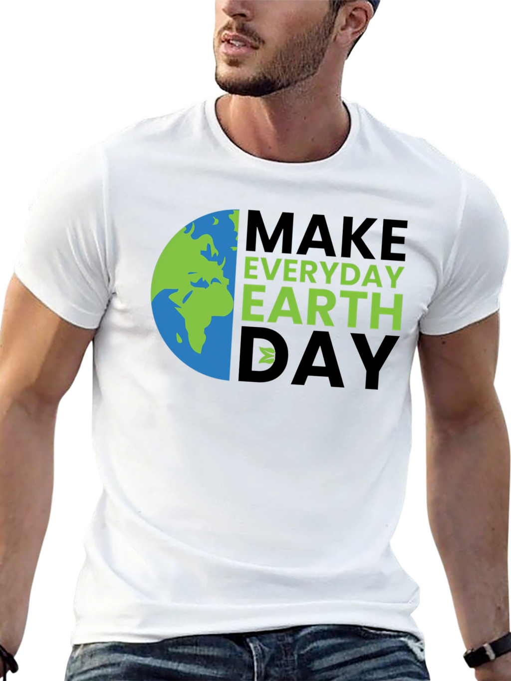 Eco-Friendly Earth Day Graphic Tee