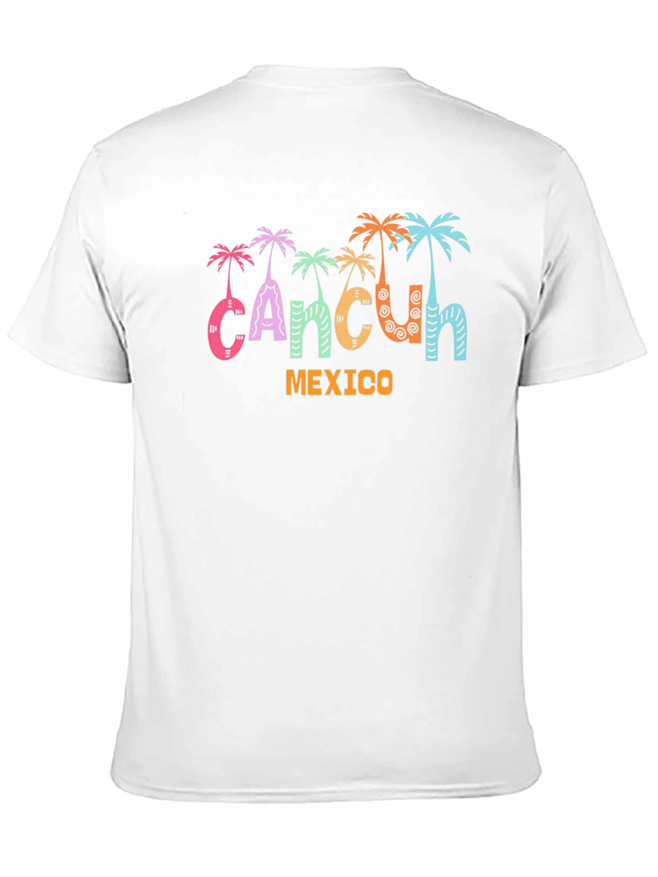 Cancun Mexico Palm Tree T-Shirt