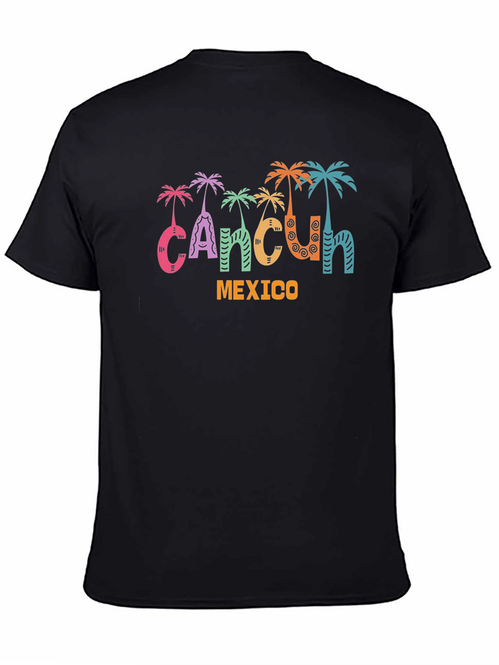 Cancun Mexico Palm Tree T-Shirt