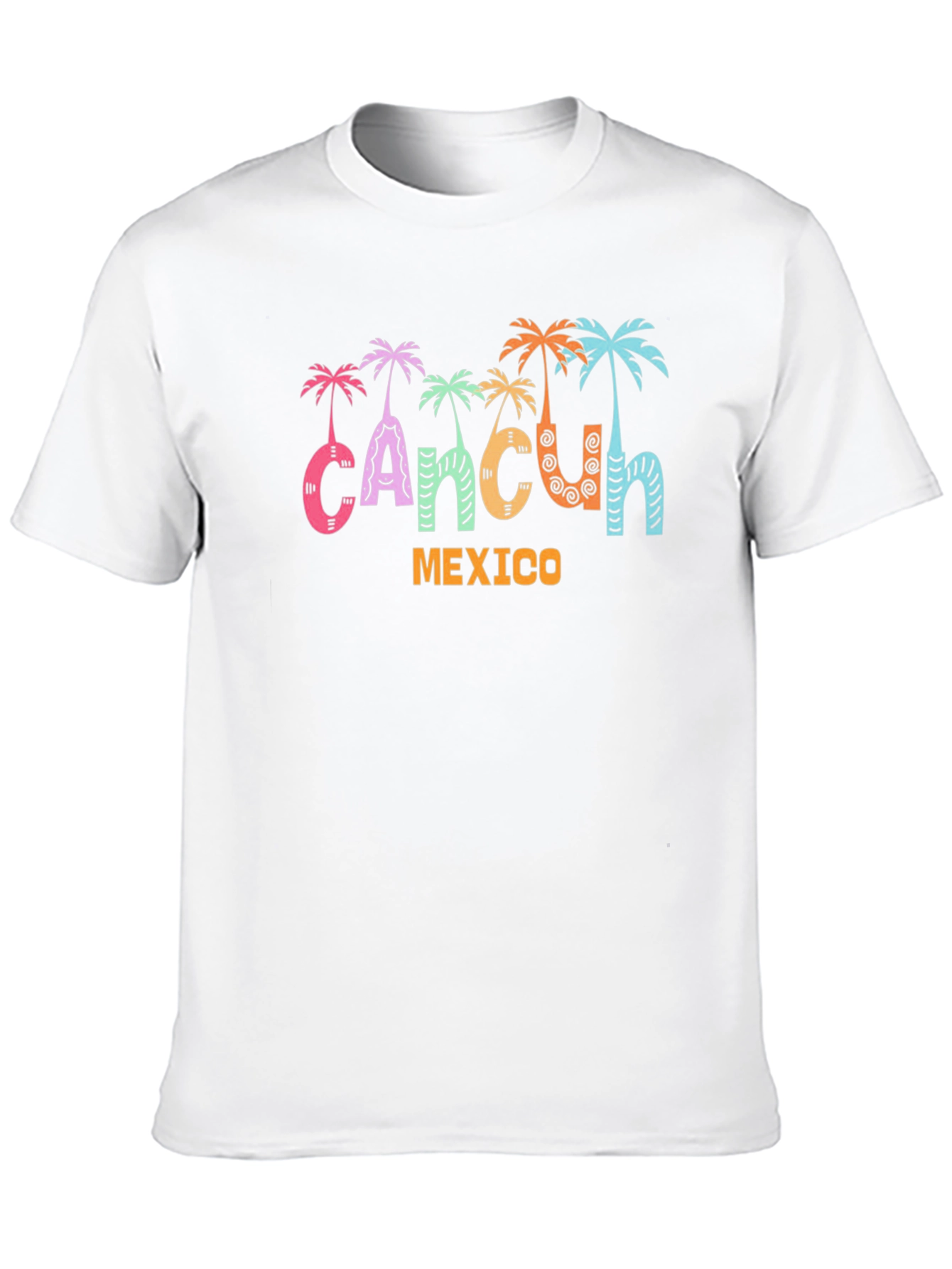 Cancun Mexico Palm Tree T-Shirt