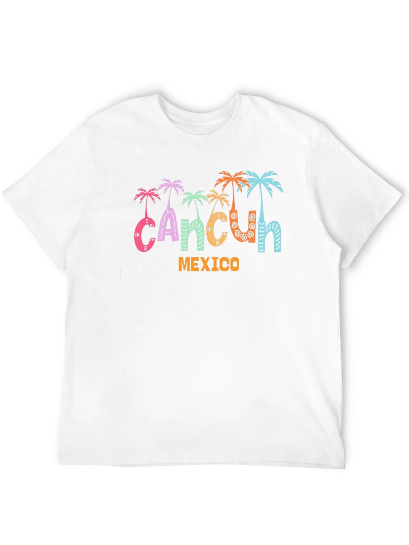 Cancun Mexico Palm Tree T-Shirt