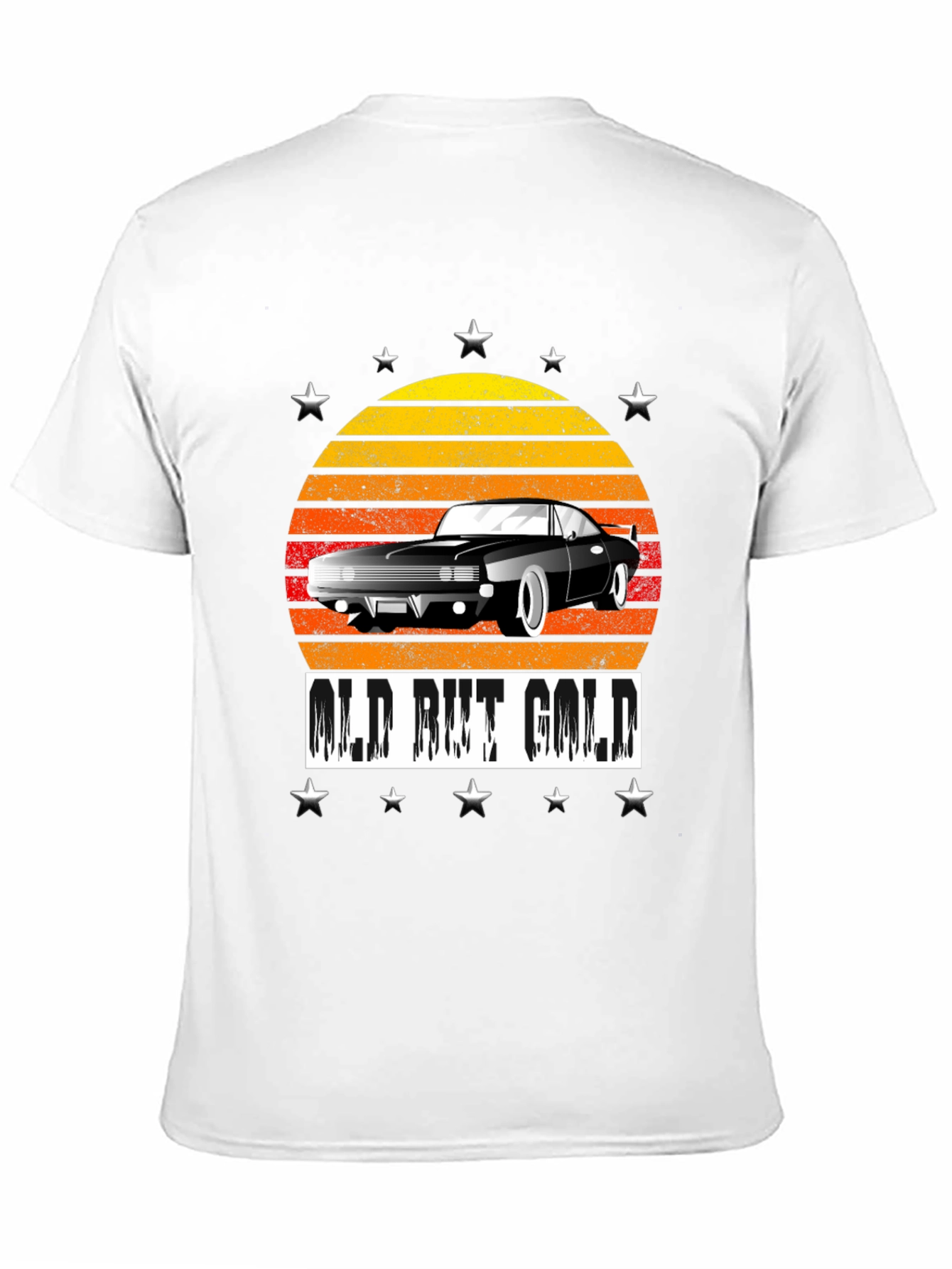 Old But Gold Car Graphic T-Shirt