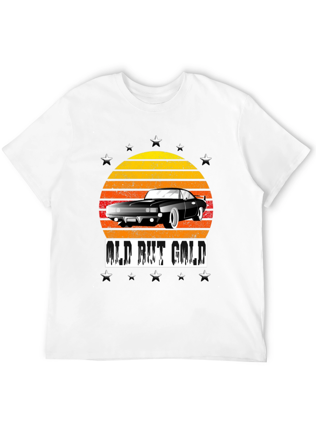 Old But Gold Car Graphic T-Shirt