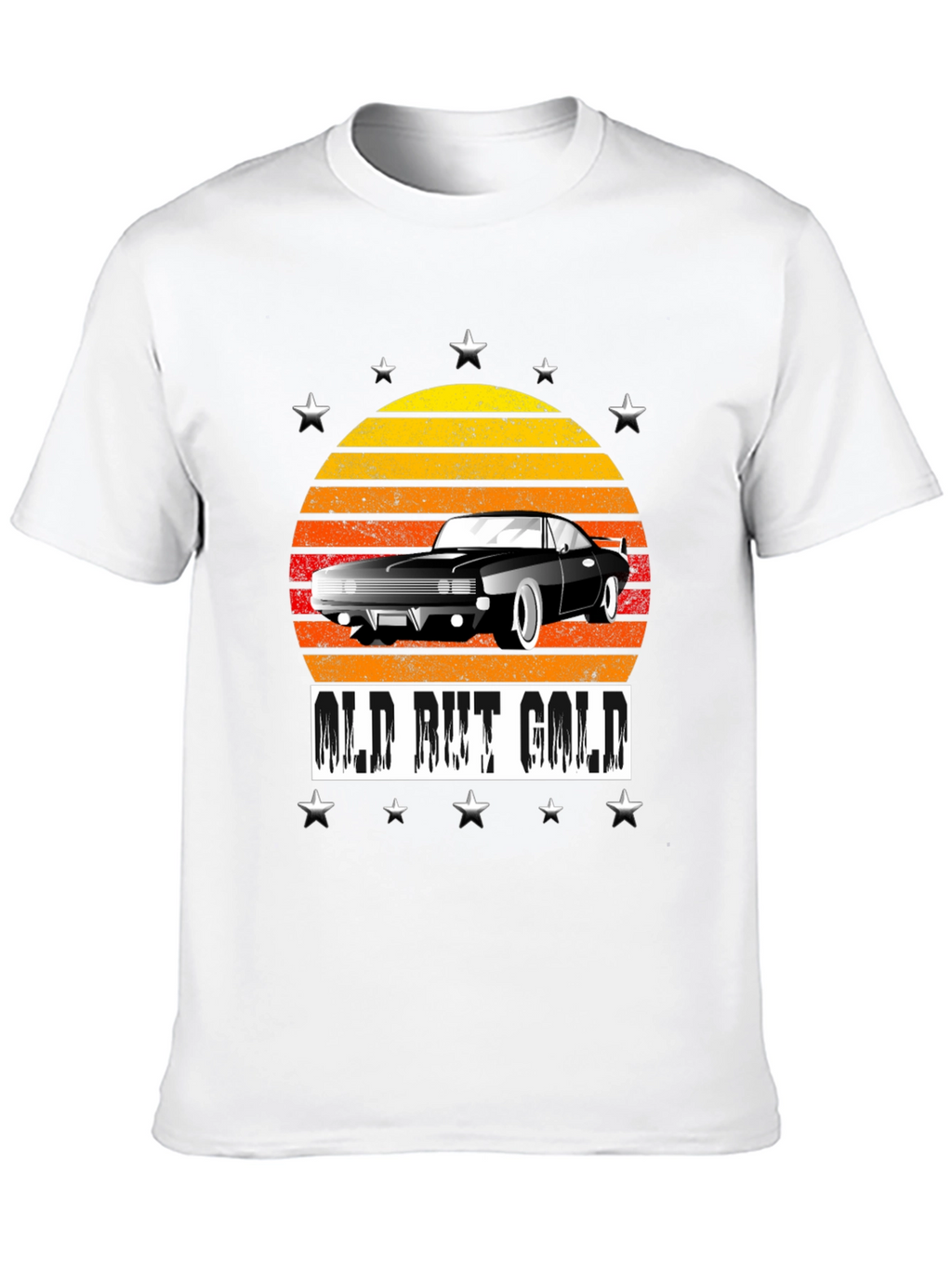 Old But Gold Car Graphic T-Shirt