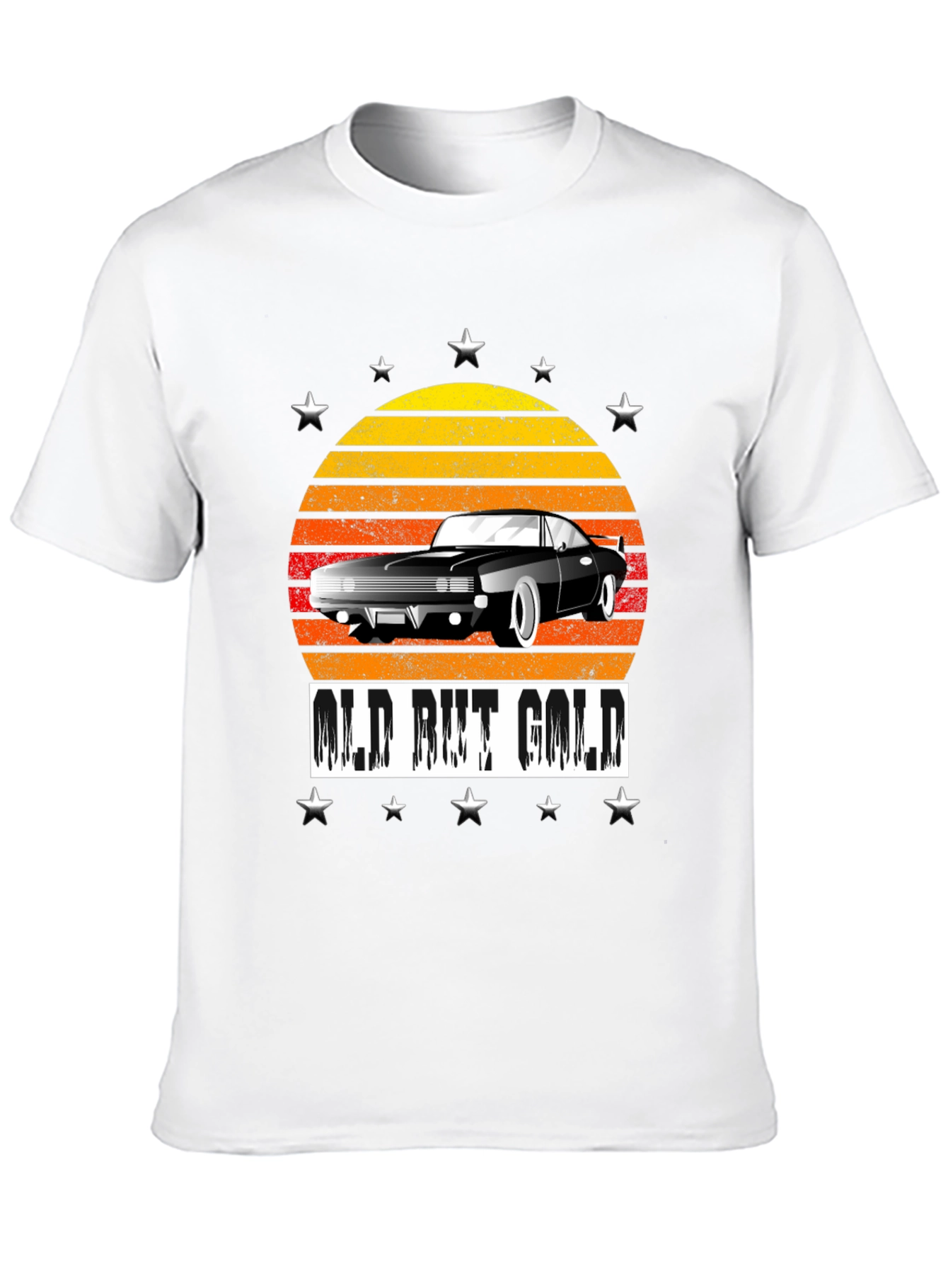 Old But Gold Car Graphic T-Shirt