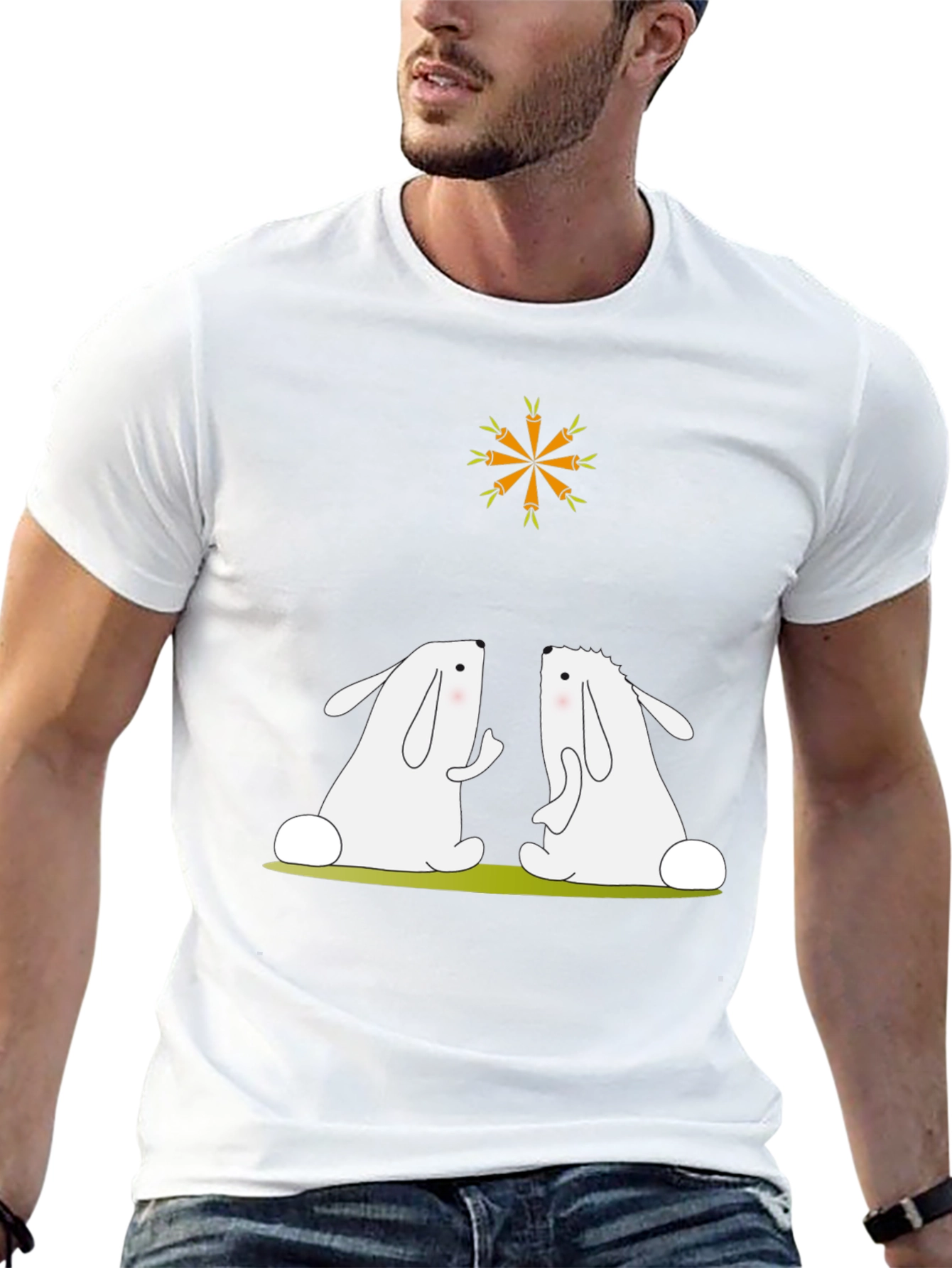 Cute Bunny Carrot T-Shirt