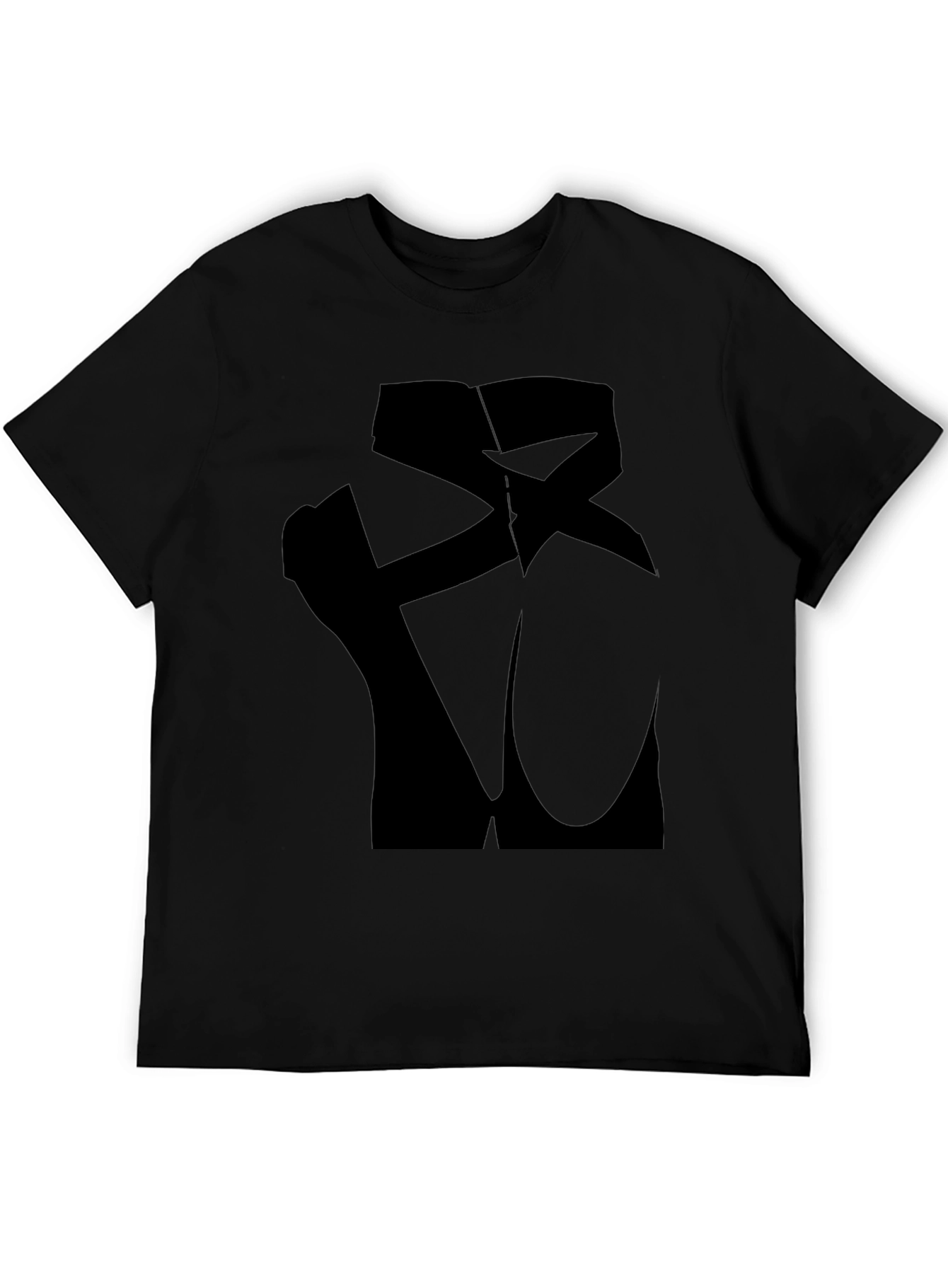 Ballet Pointe Shoes Silhouette Black T-Shirt
