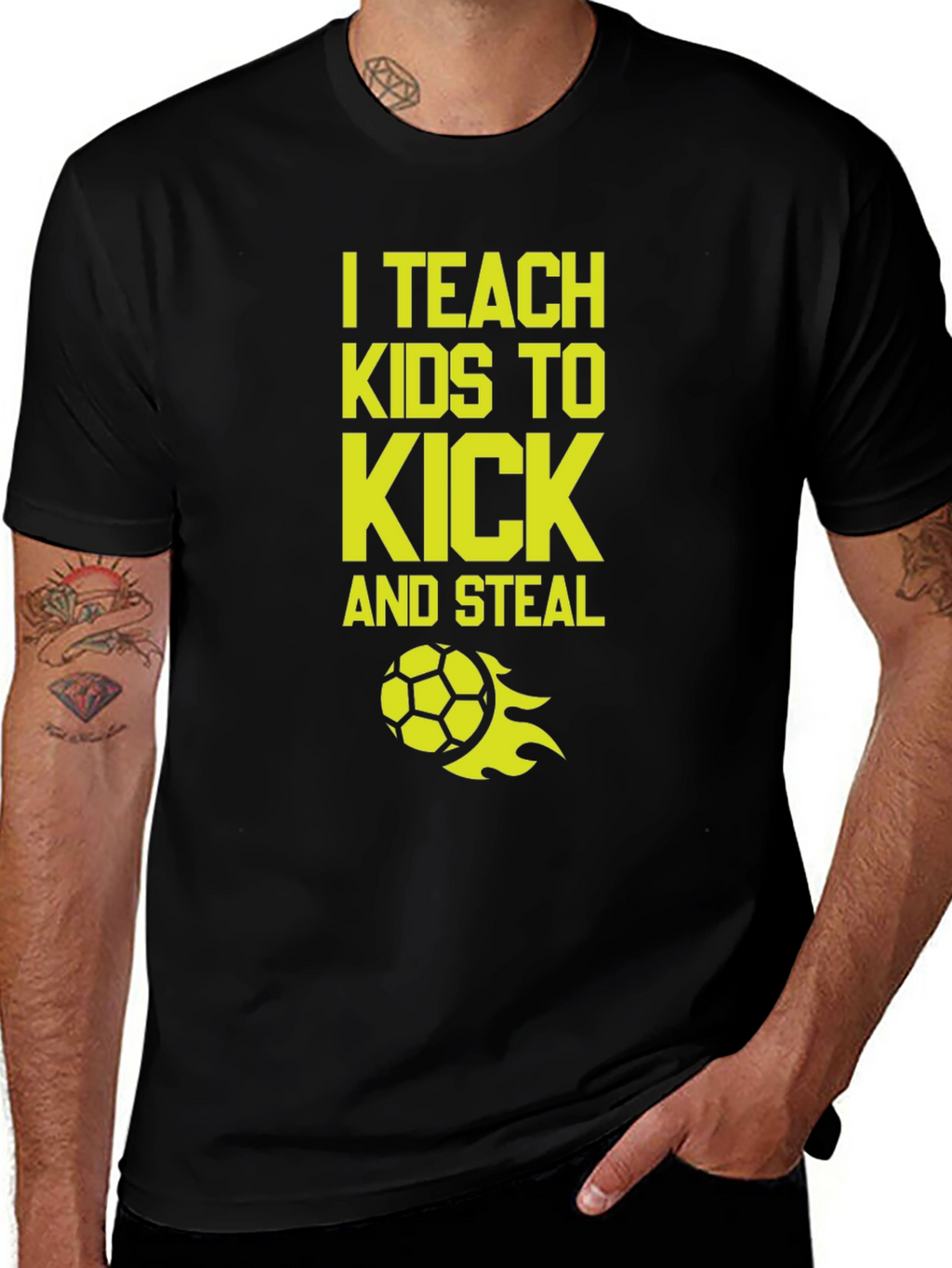 I Teach Kids To Kick and Steal T-Shirt