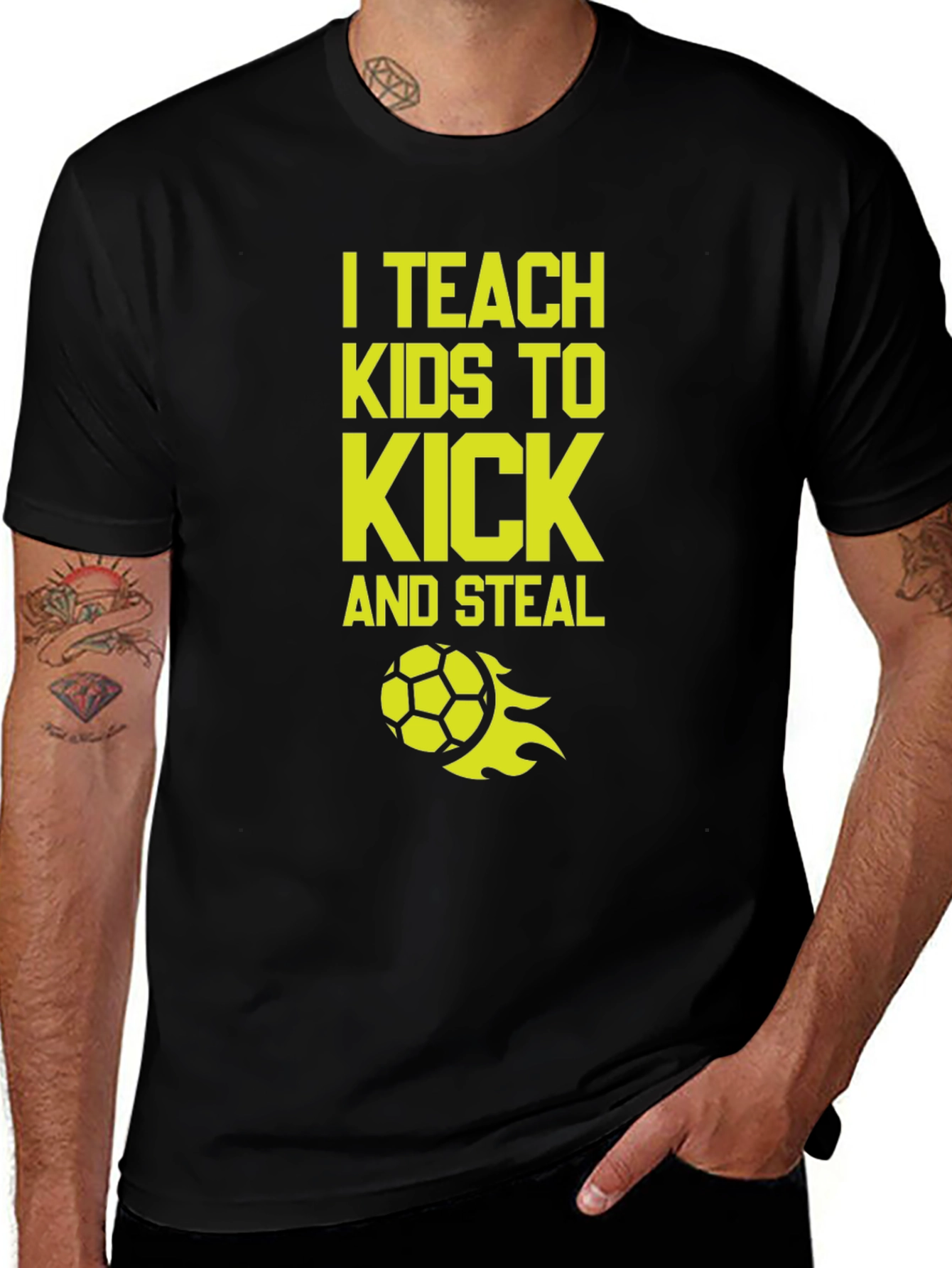 I Teach Kids To Kick and Steal T-Shirt