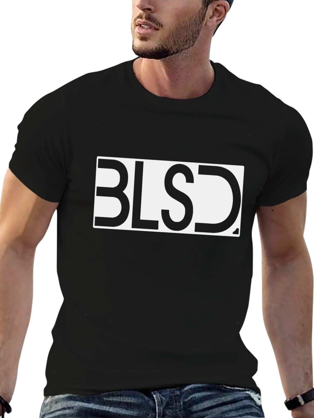 BLSD Graphic Print Black T-Shirt