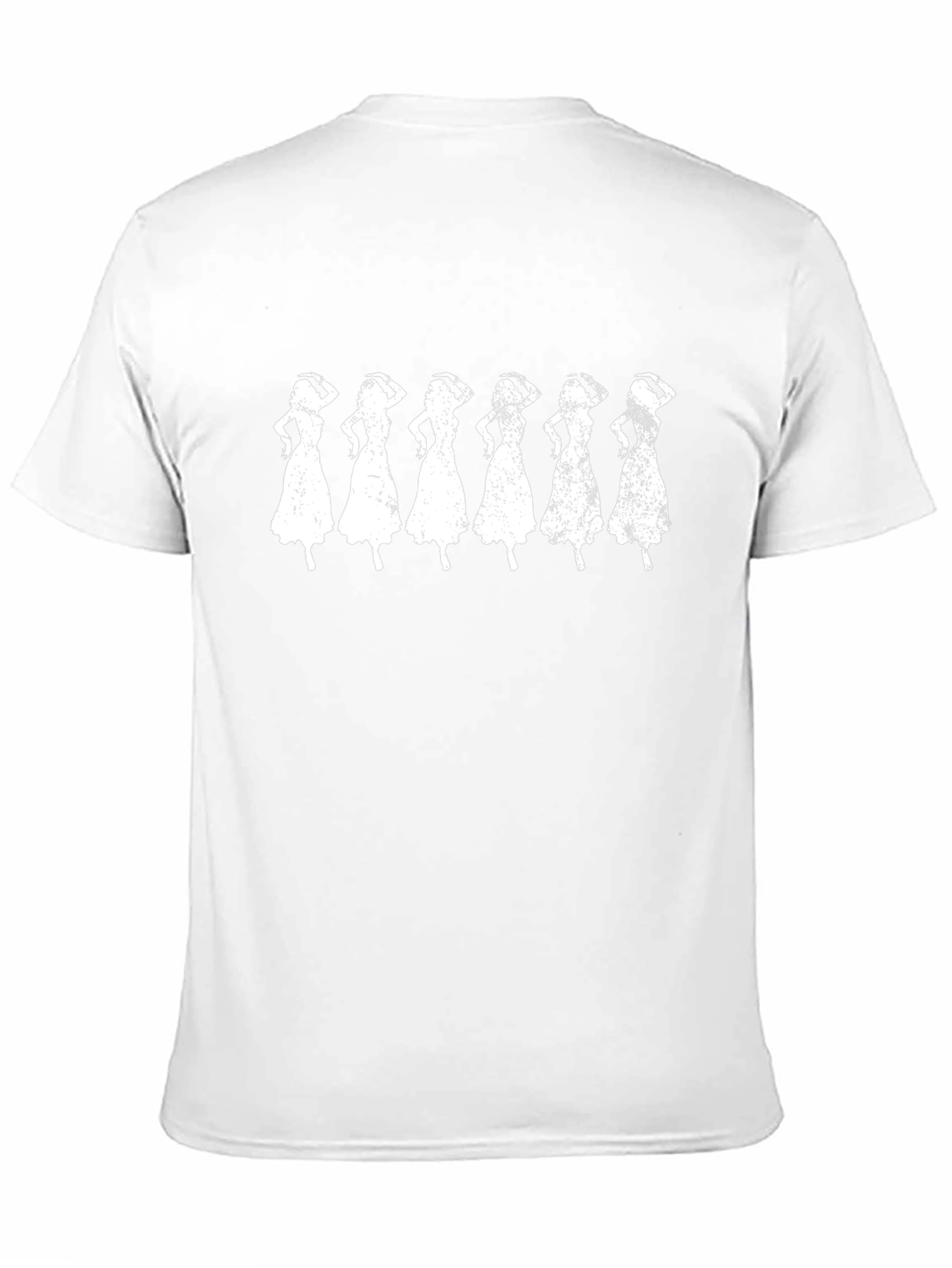 Retro Silhouette Dress T-Shirt