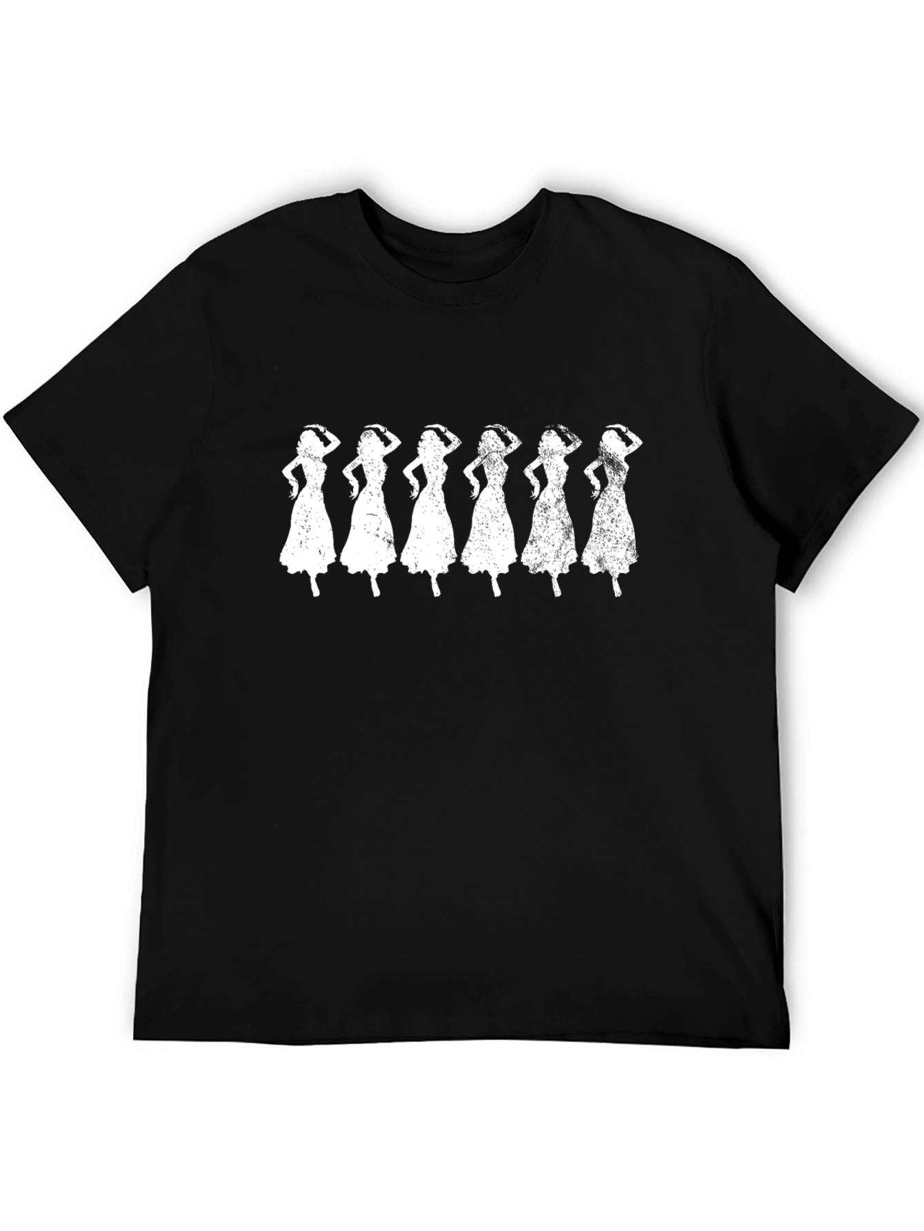 Retro Silhouette Dress T-Shirt