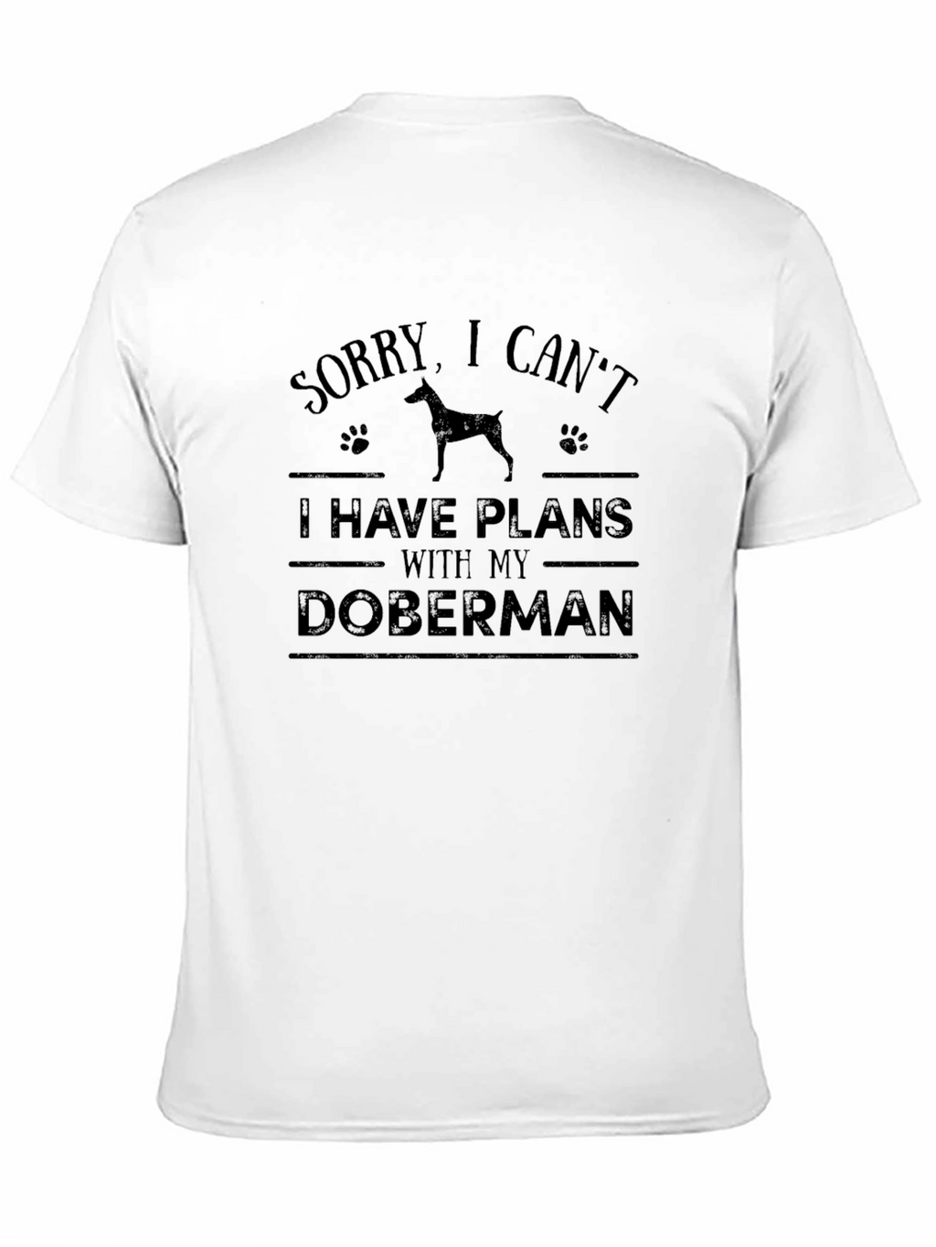 Doberman Plans Graphic T-Shirt