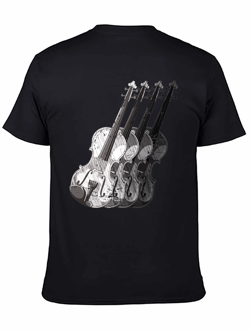 Violin Graphic T-Shirt