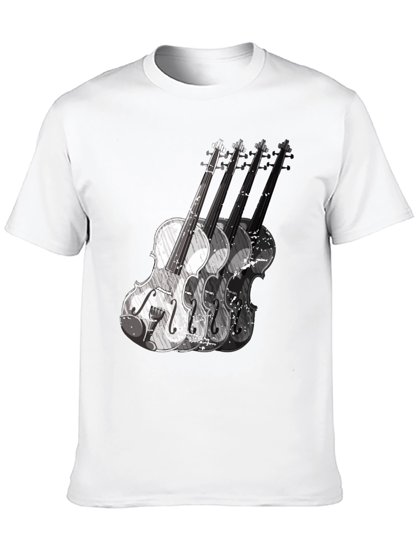 Violin Graphic T-Shirt