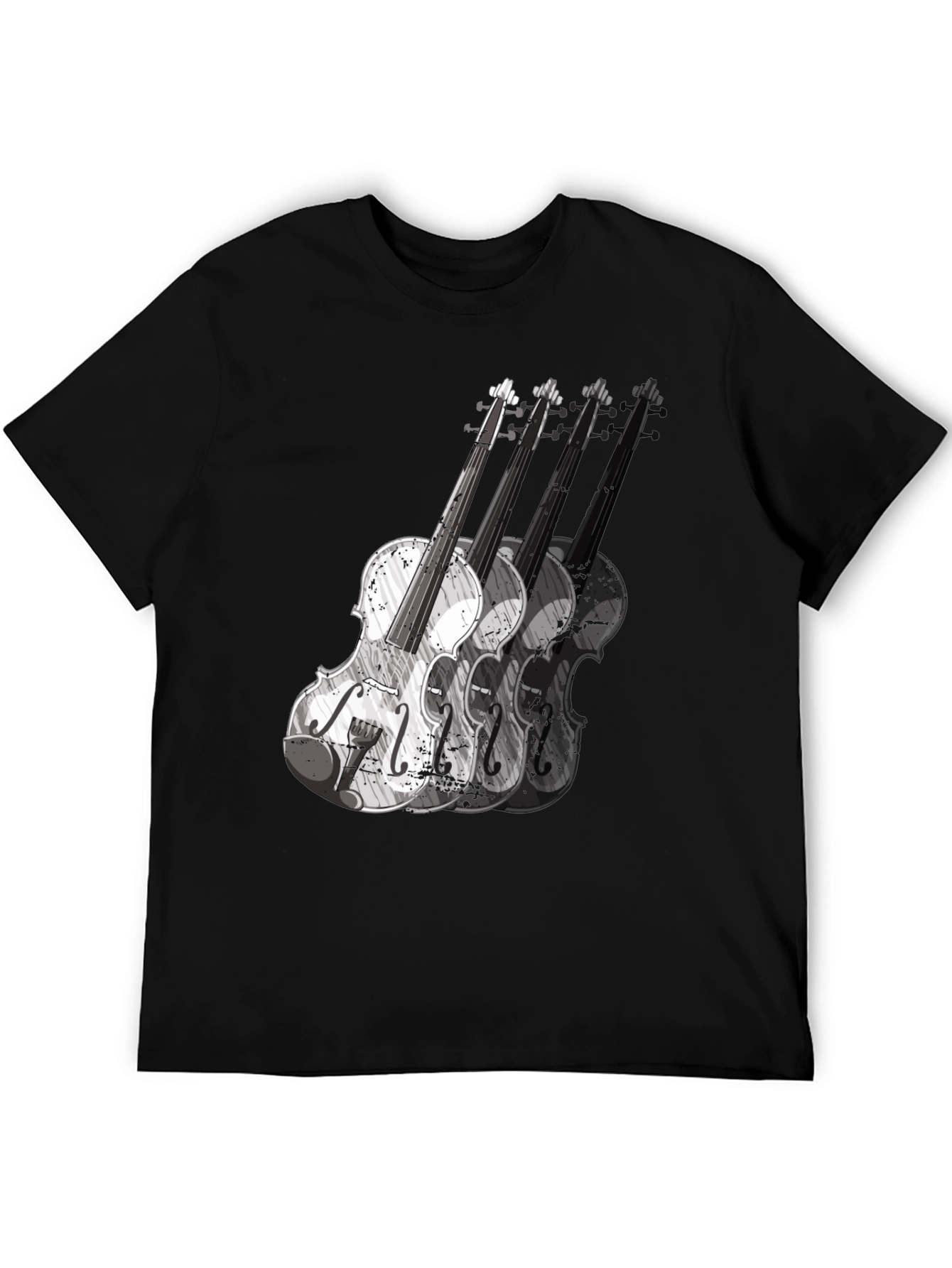 Violin Graphic T-Shirt