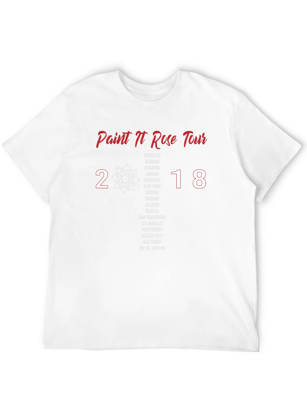 Paint It Rose Tour 2018 T-Shirt