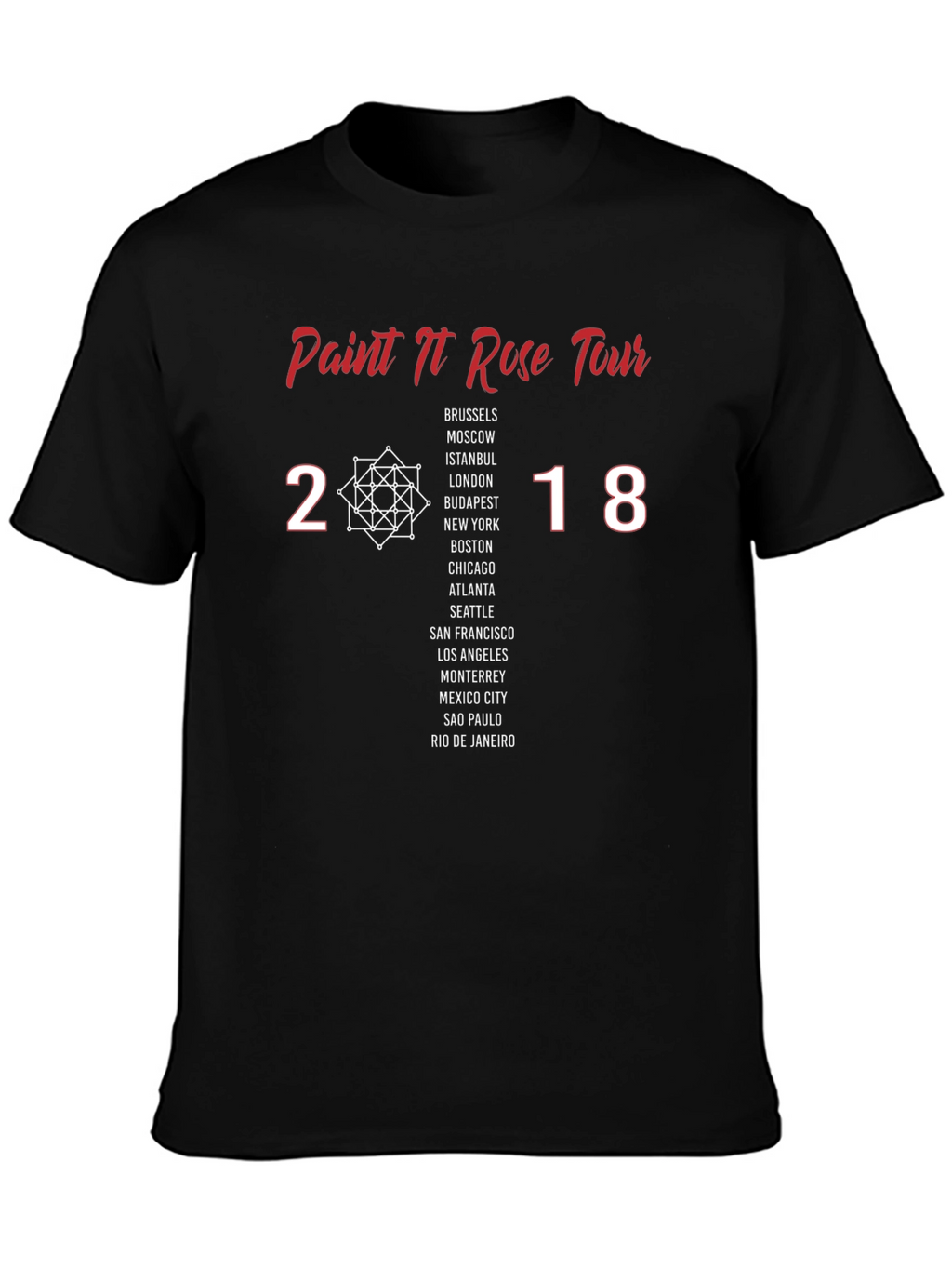 Paint It Rose Tour 2018 T-Shirt