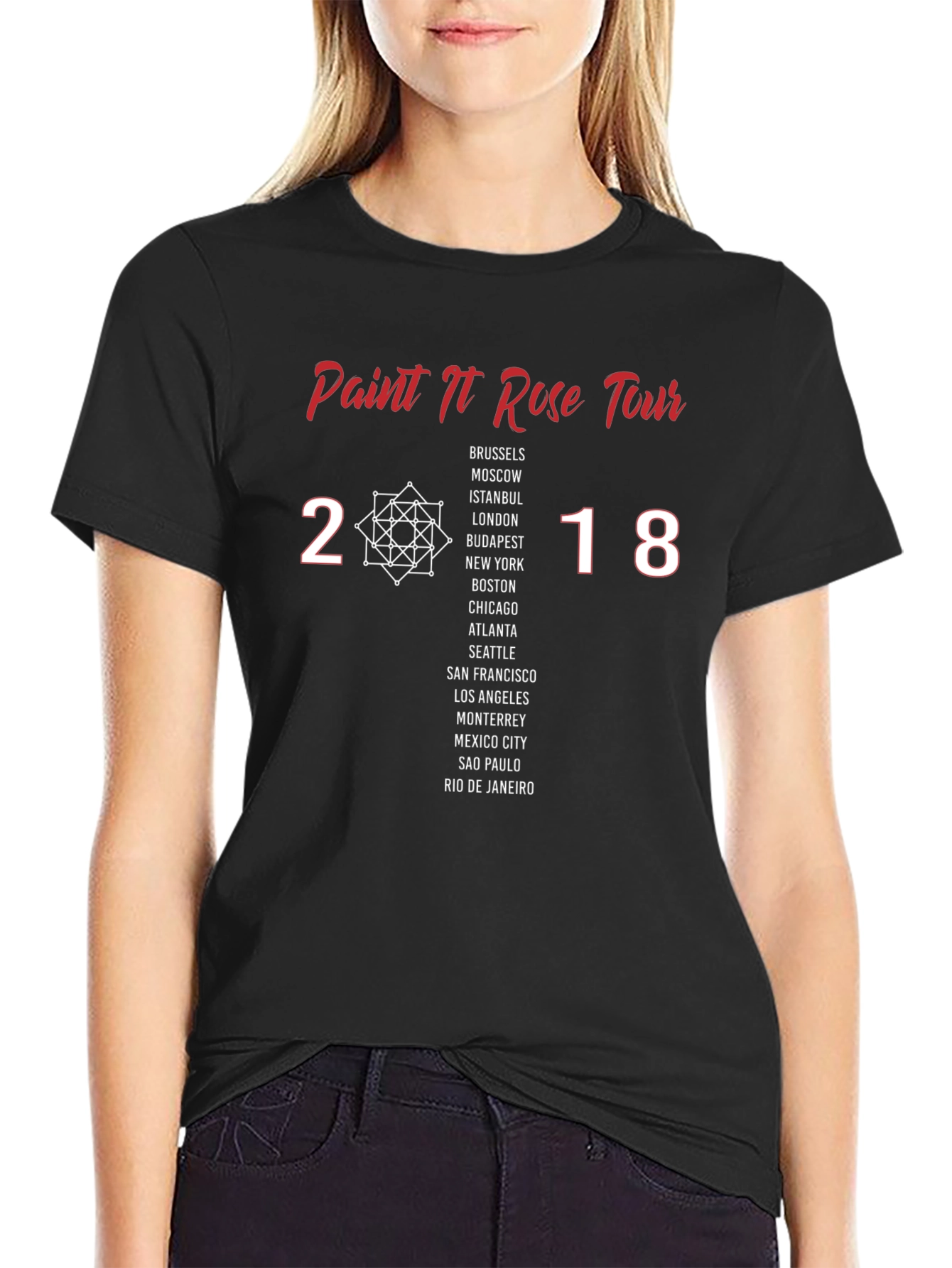 Paint It Rose Tour 2018 T-Shirt