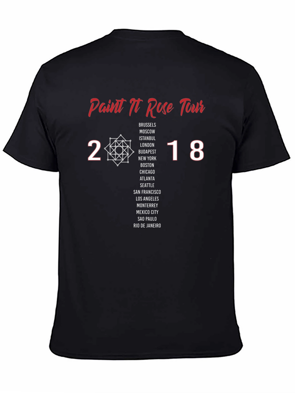 Paint It Rose Tour 2018 T-Shirt