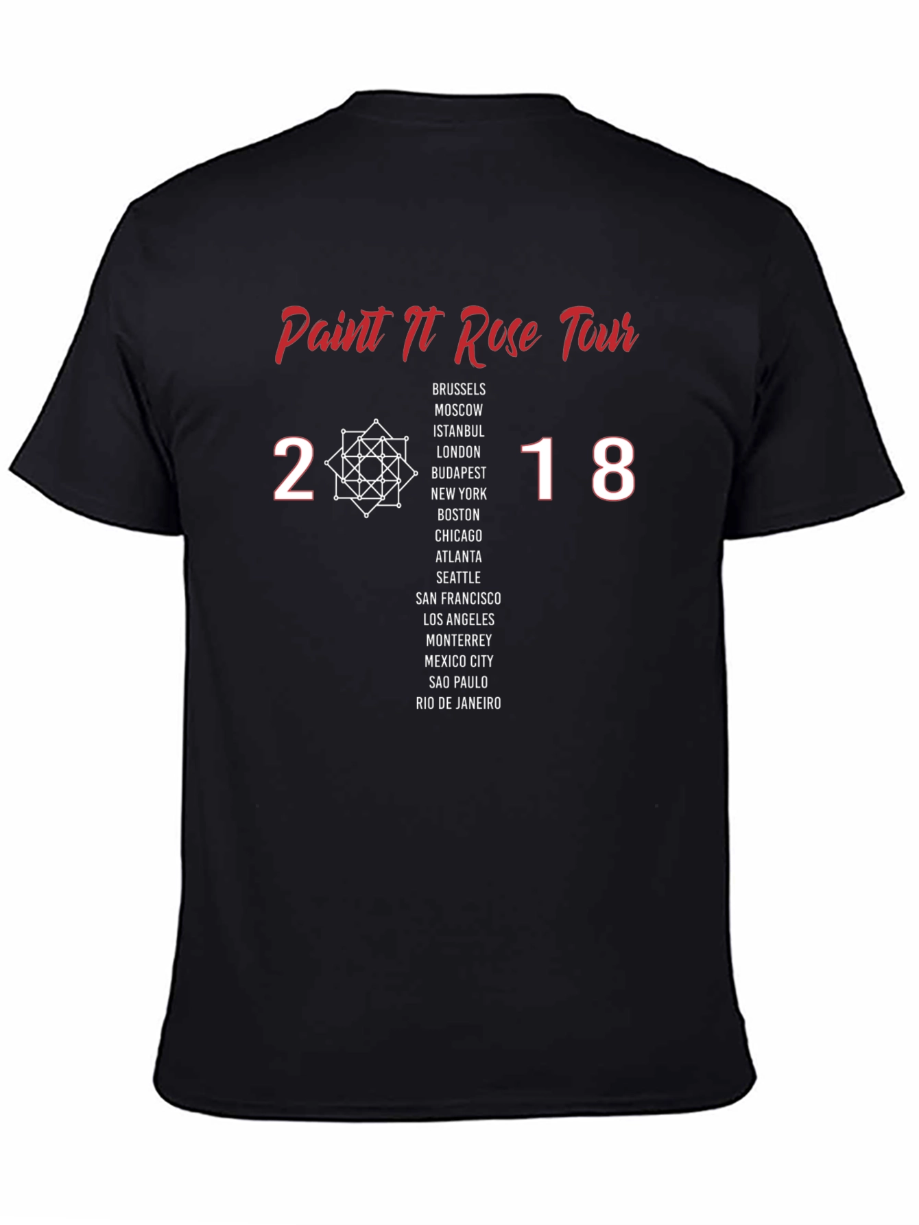Paint It Rose Tour 2018 T-Shirt