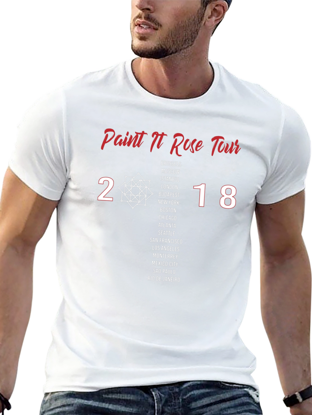 Paint It Rose Tour 2018 T-Shirt