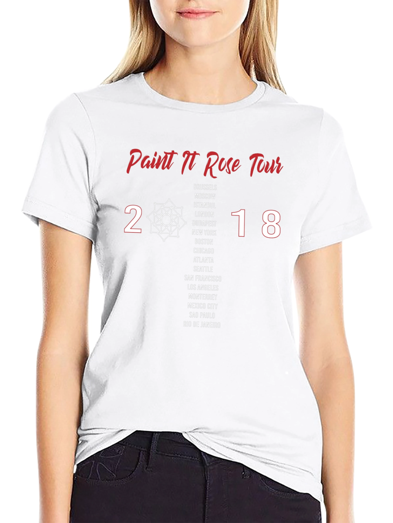 Paint It Rose Tour 2018 T-Shirt